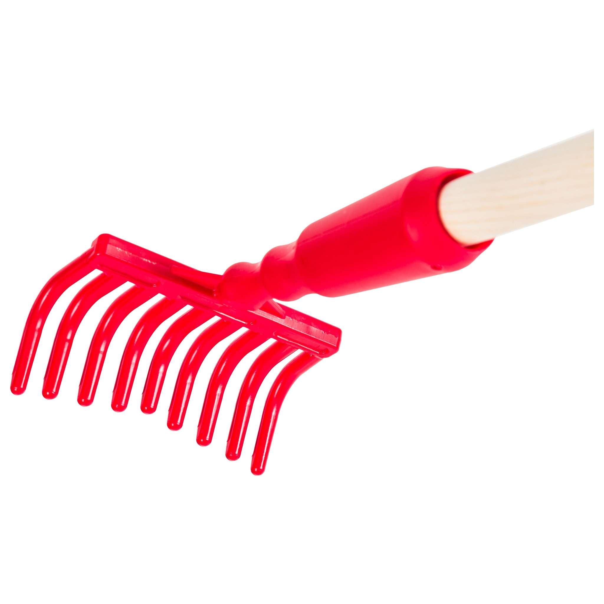 Rastrello A 9 Denti Per Olive In Plastica Man Forato - 35 Pz