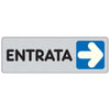 Etichetta Adesiva 150X50 Entrata (Dx) - 10 Pz