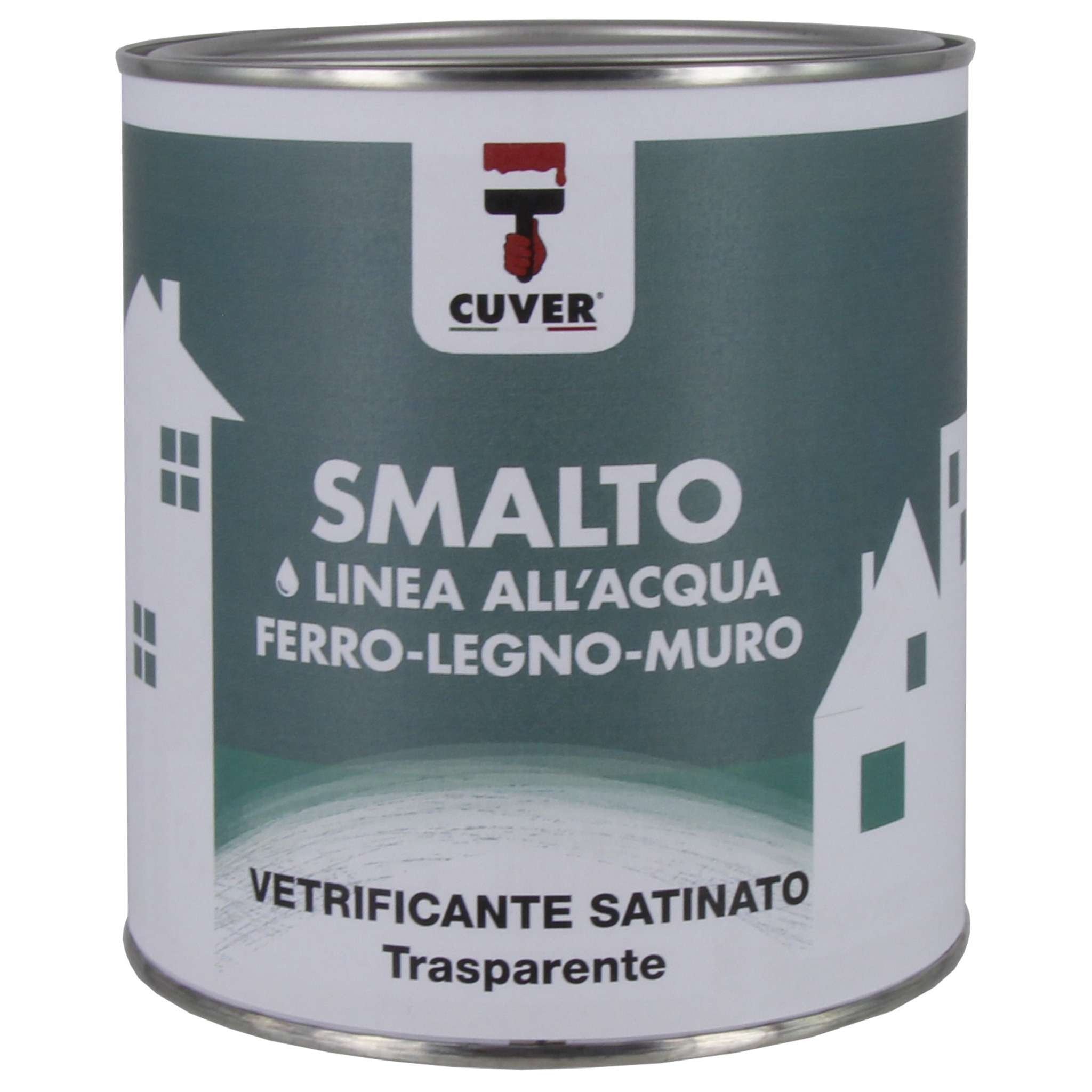 Smalto Vetrificante Cuver Traspar Satinato 750 Ml