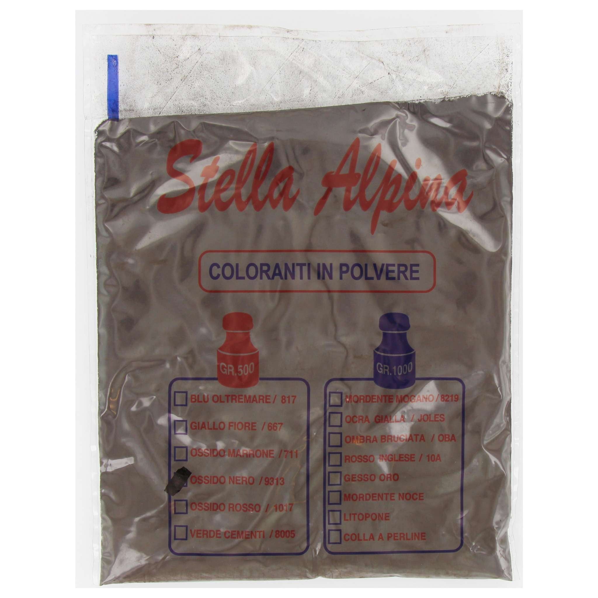 Nero Sintetico Cemento Da 0,500 Kg - 20 Pz