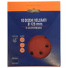 Disco Abrasivo Velcro 8 Fori D 125 Mm Gr 40 Cf 10