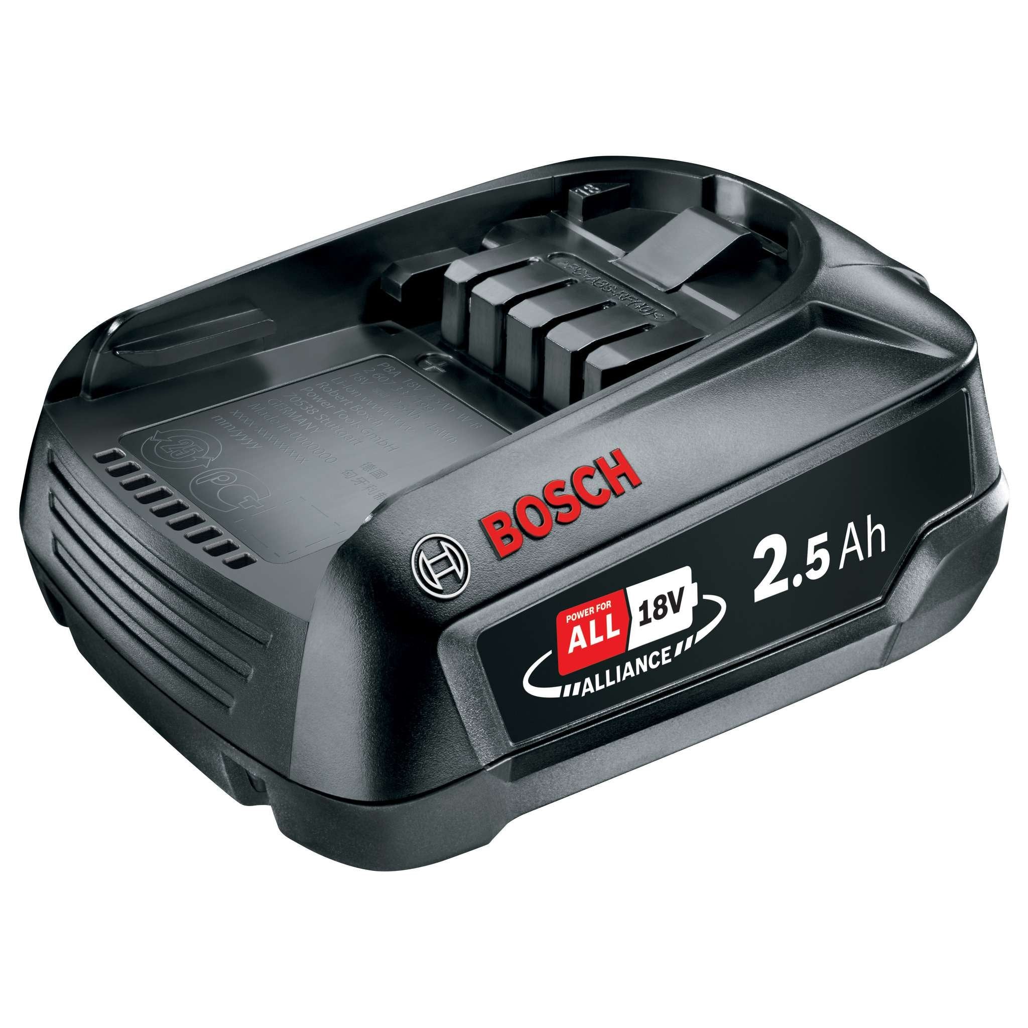 Bosch-V Batteria Litio 18V 2,5Ah