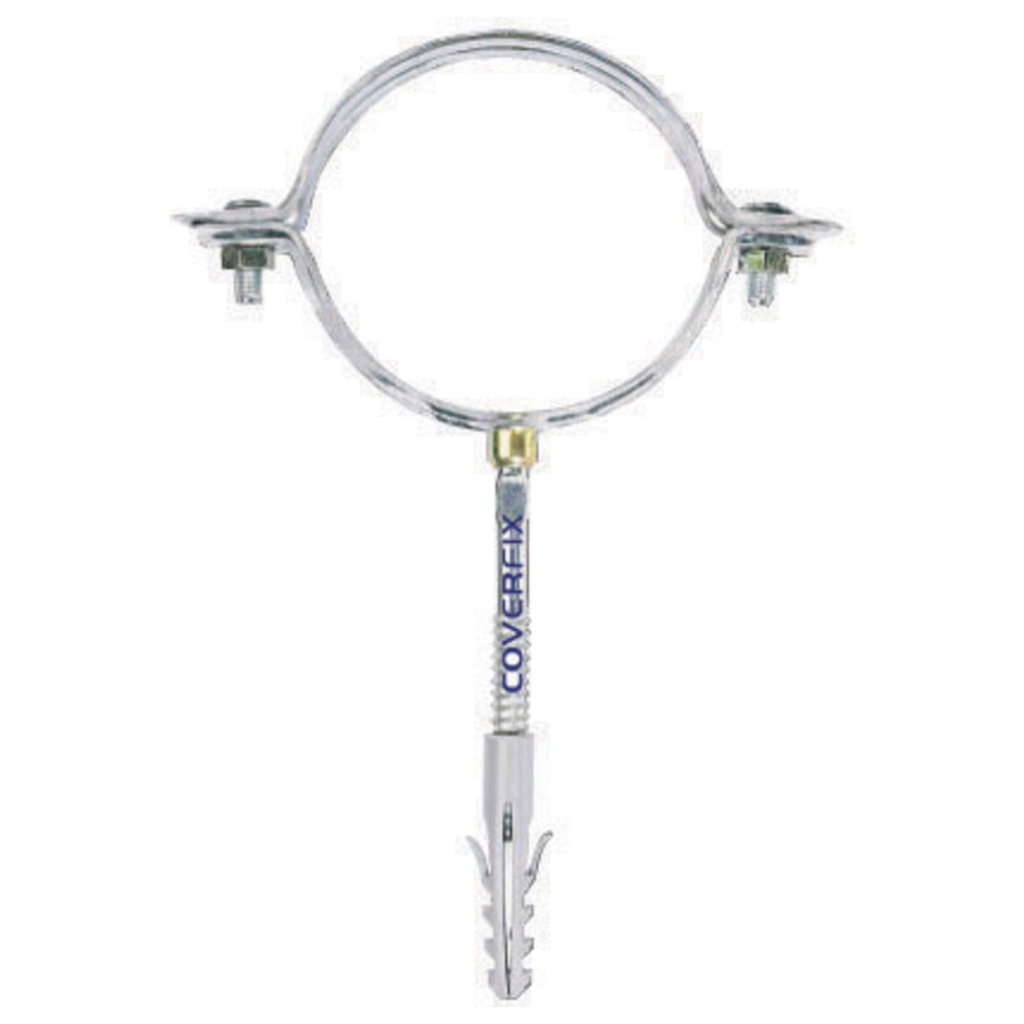 Collare Per Discese Pluviali Zincato D 125 Mm - 50 Pz