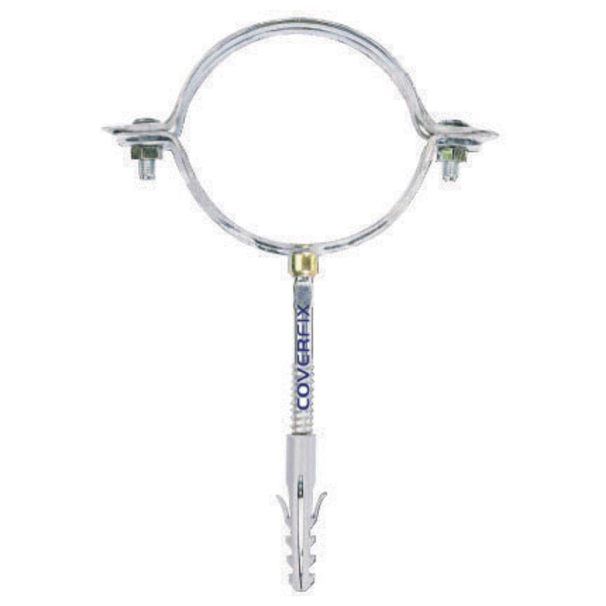 Collare Per Discese Pluviali Zincato D 140 Mm - 50 Pz