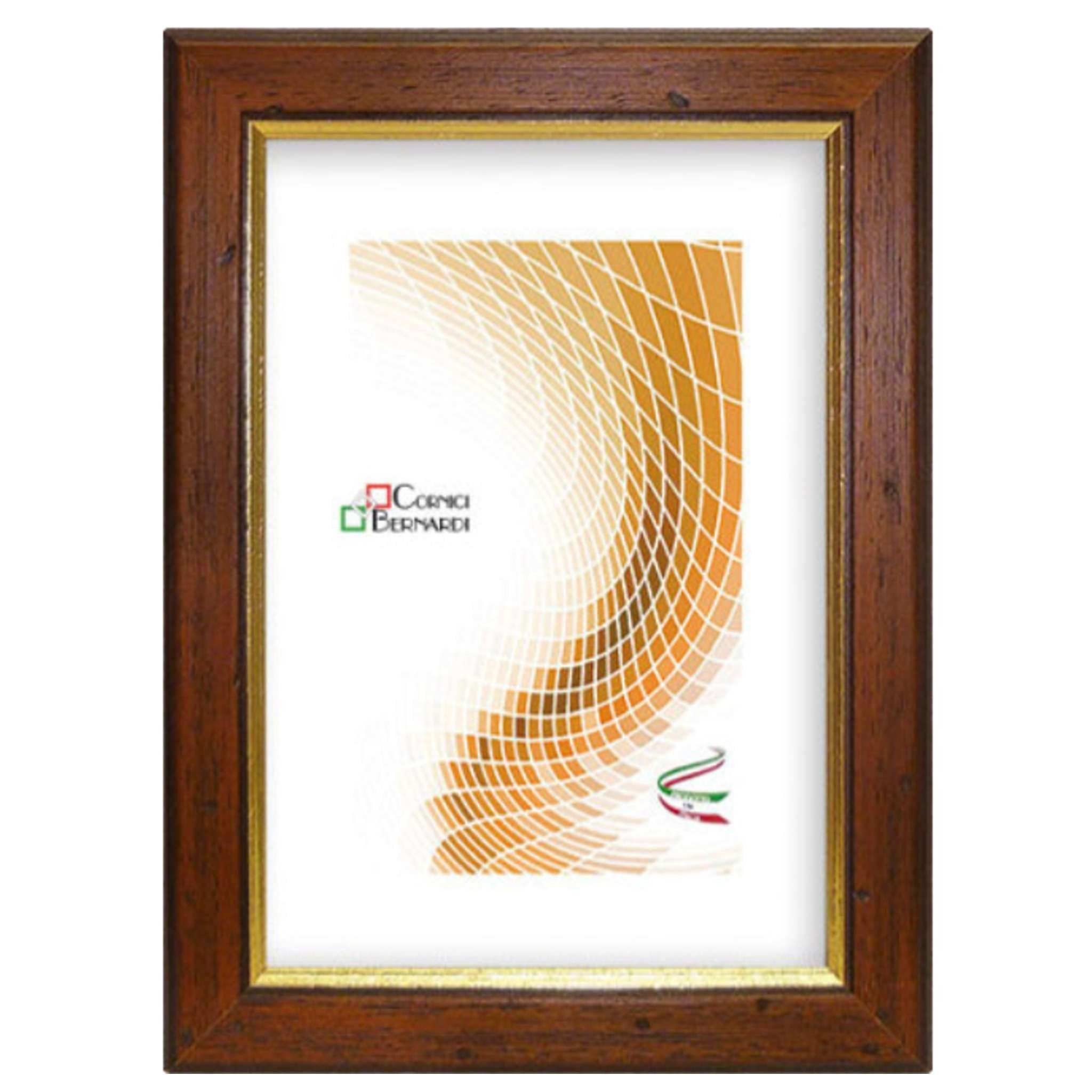 Cornice Per Quadri Arte Povera Noce 30X40 - 14 Pz