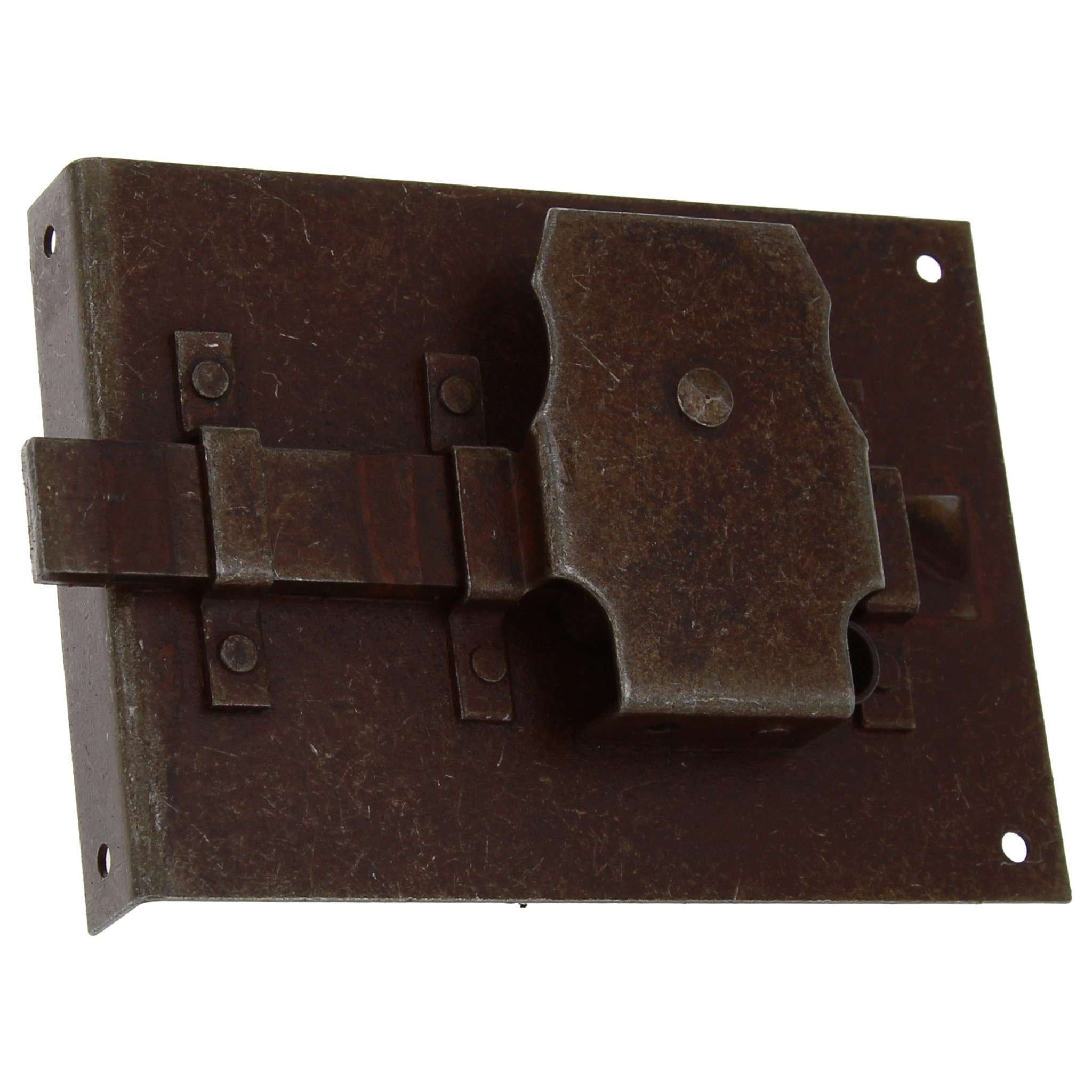 Serratura Antichizzata Redosso 60 Mm 39012 - 12 Pz