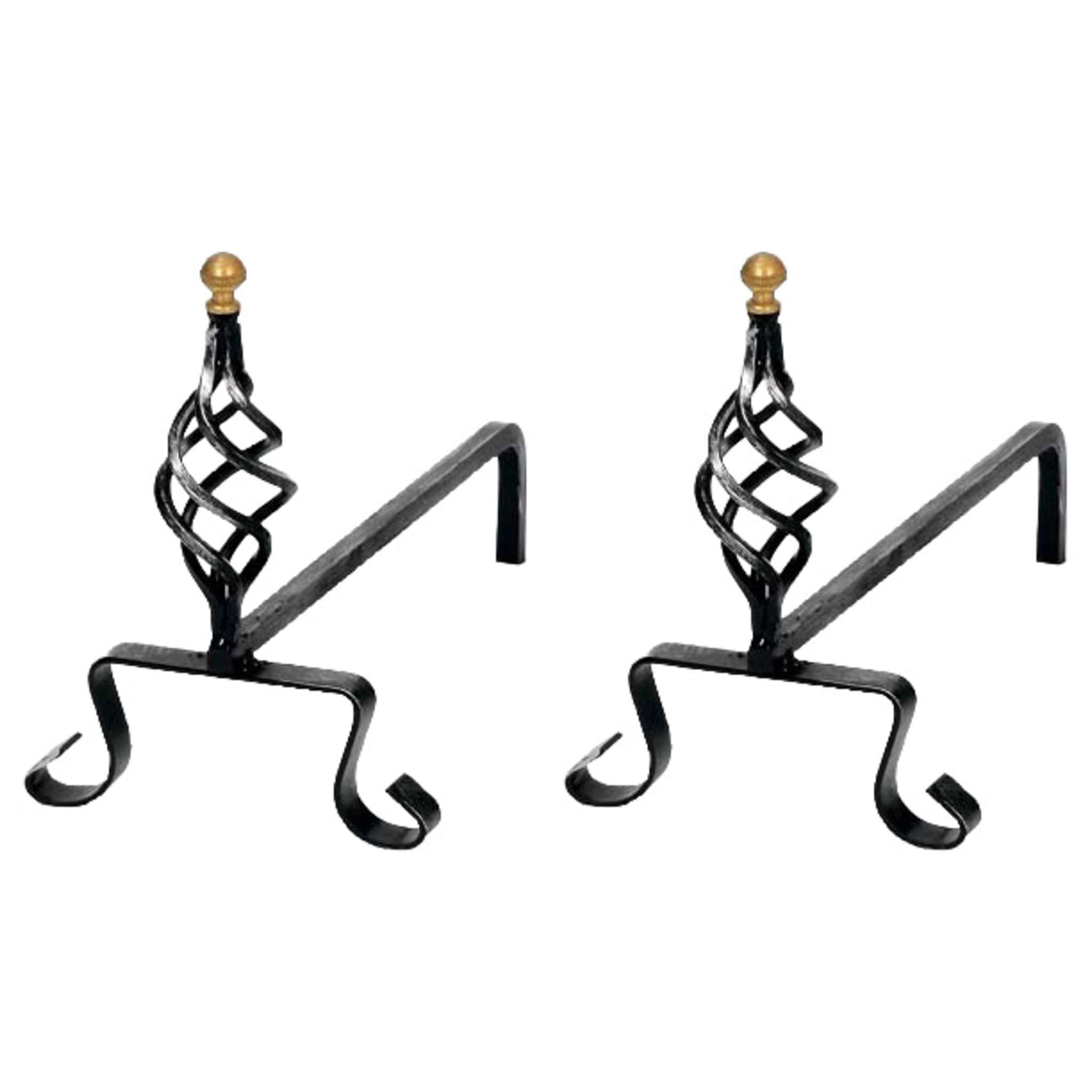 Coppia Alari Con Pigna 1094/A