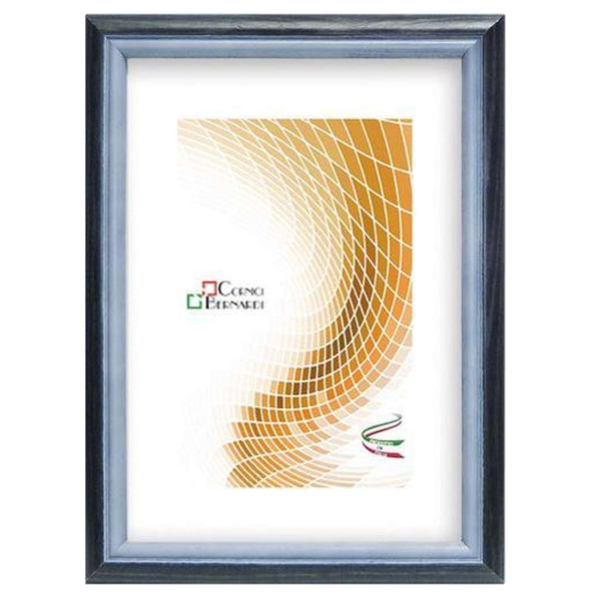 Cornice Per Quadri Stile 35X50 Nero - 7 Pz