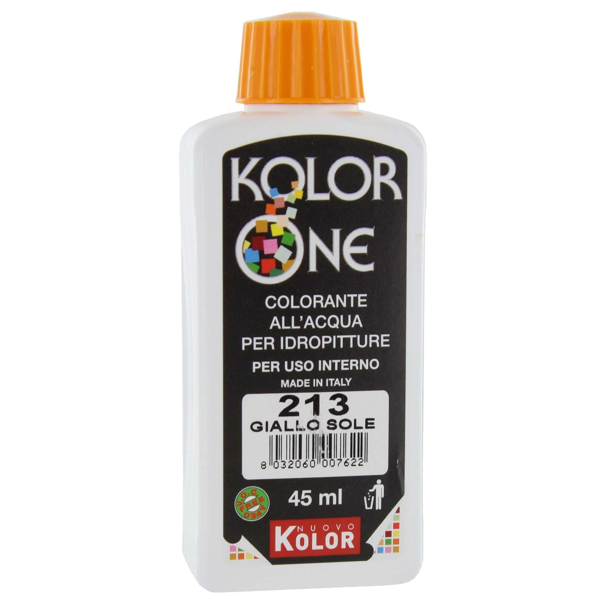 Colorante Kolor One Ml.45 N.213 Giallo Sole - 12 Pz