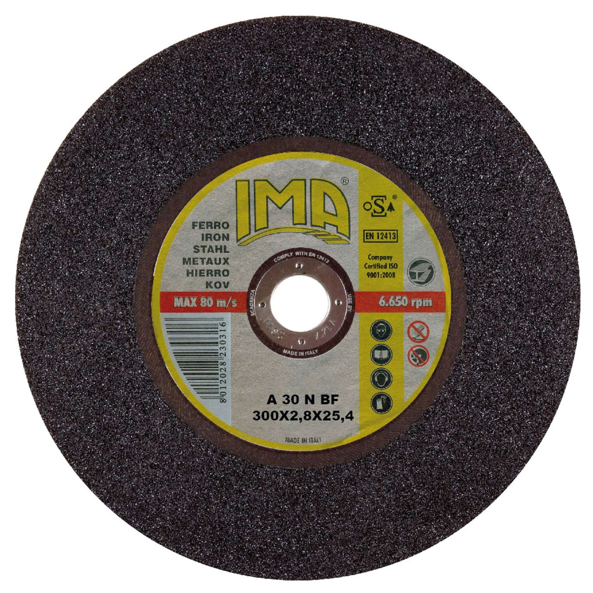 Ima Disco Per Troncare Ferro D 300X2,8 Mm - 15 Pz