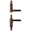 Anuba Barocco Acciaio Bronzato Da 9 - 80 Pz
