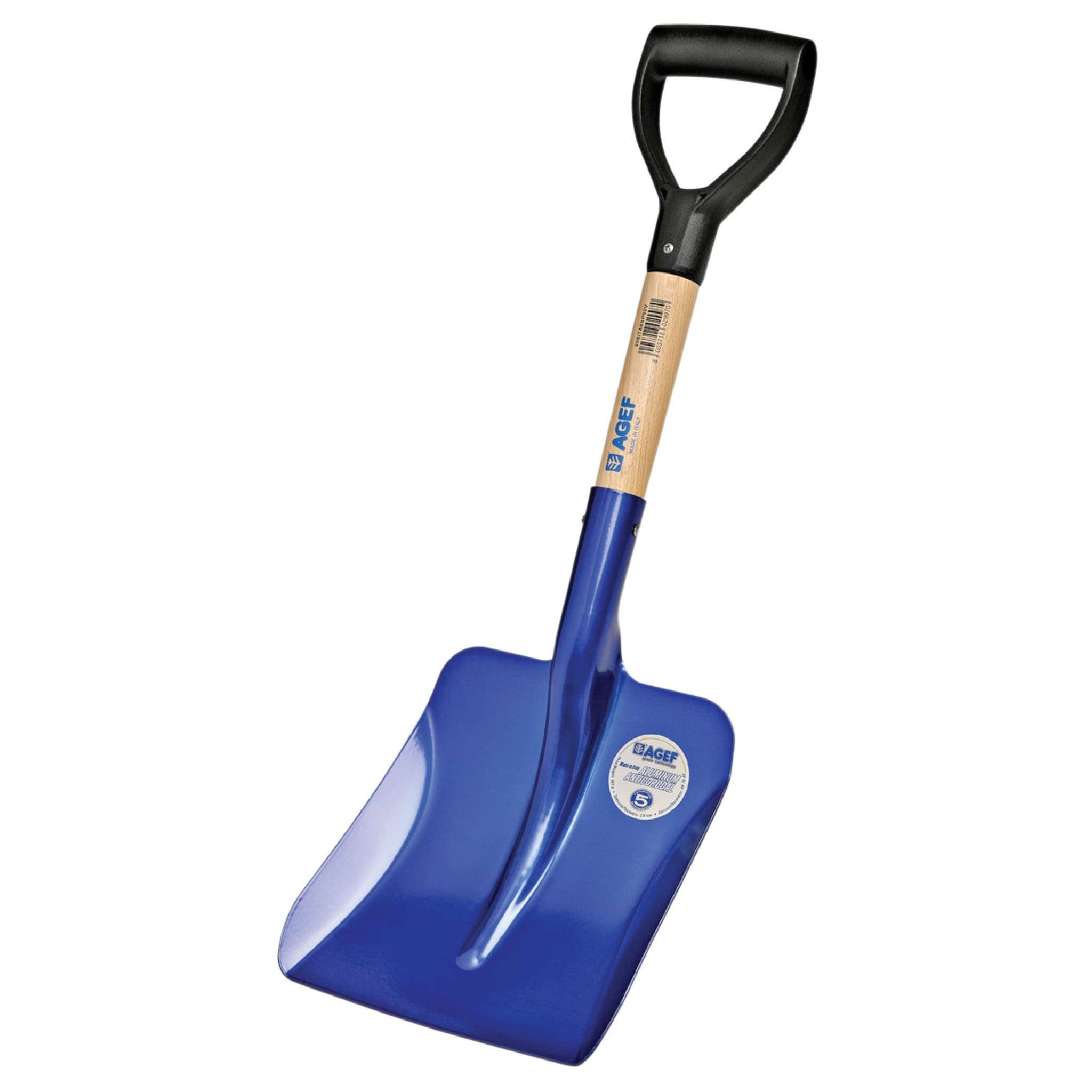 Pala Alluminio Per Neve Mod. Auto Con Manico - 5 Pz