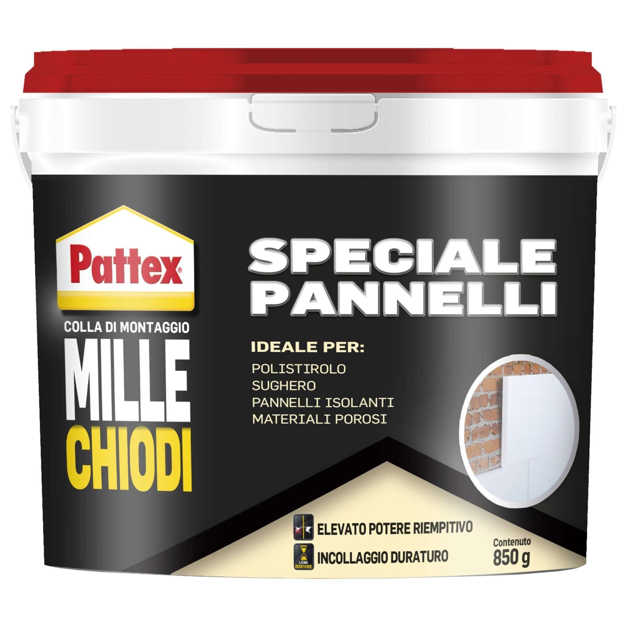 Pattex Millechiodi Speciale Pannelli 850 G - 12 Pz