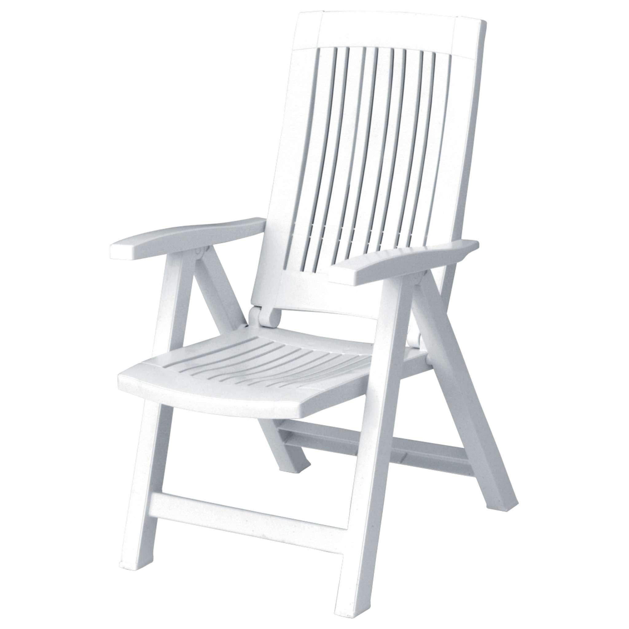 Poltrona A 5 Posizioni Lucrezia Bianca