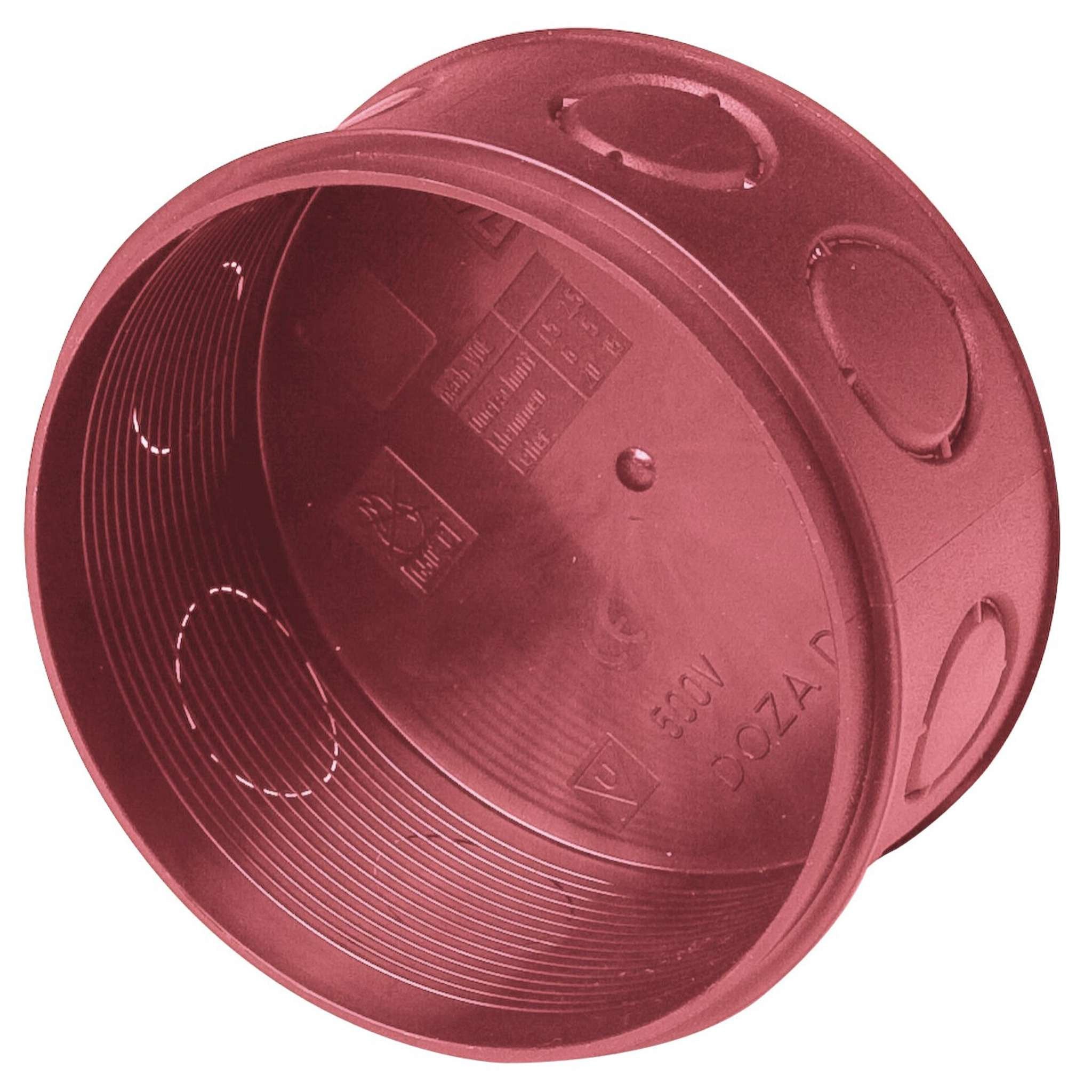 Cassetta Derivazione Incasso Ip40 D.80X40