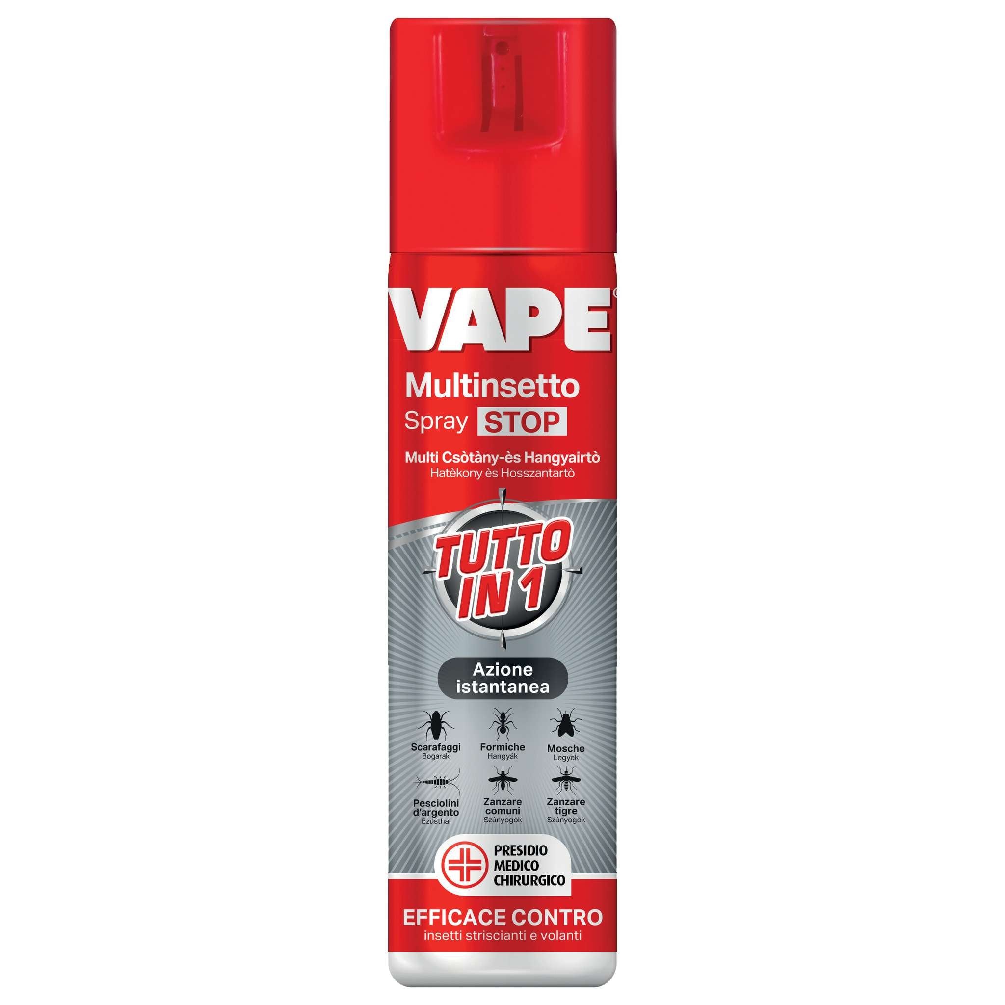 Vape Multinsetto Spray Stop 400 Ml - 12 Pz