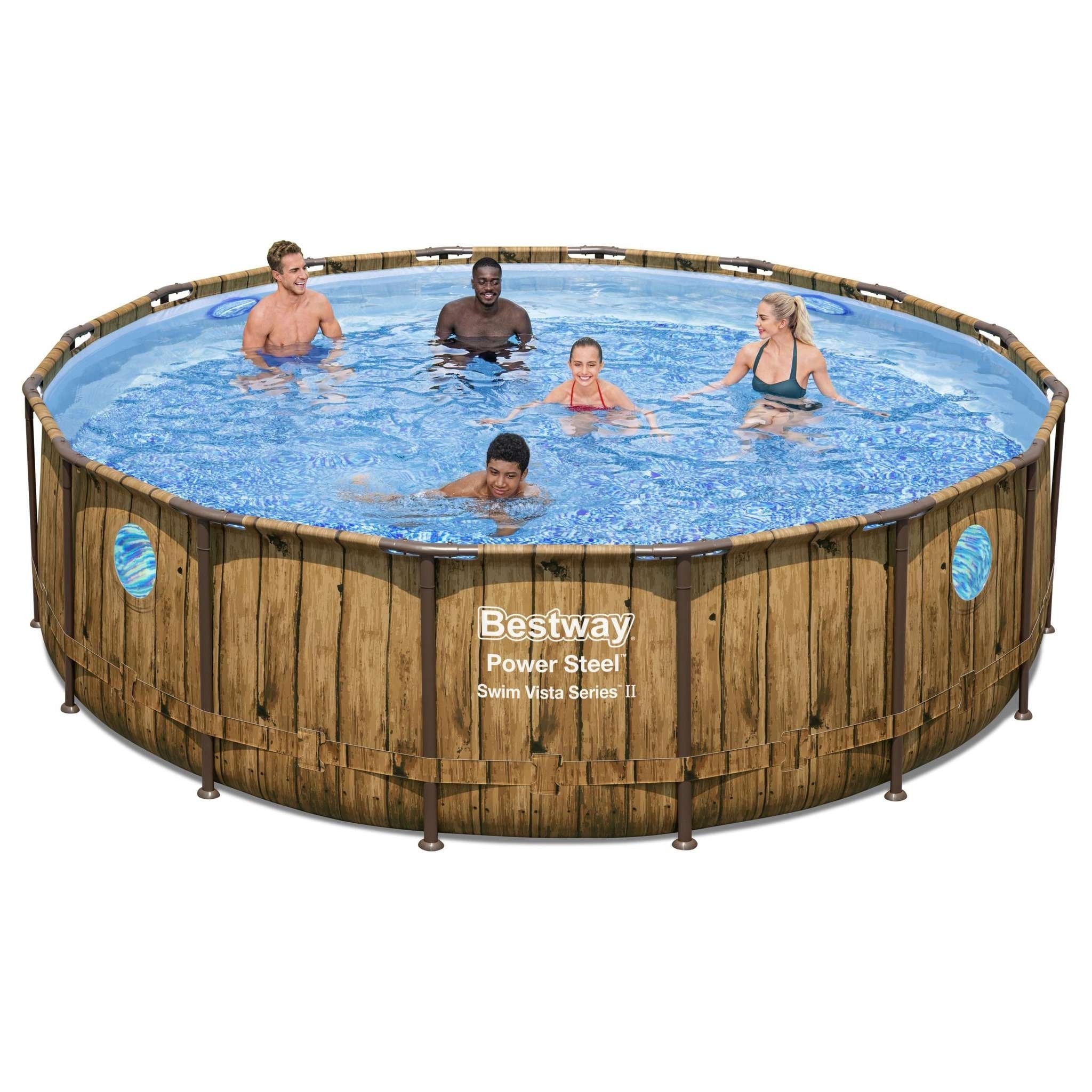 Piscina Con Telaio Completa 488X122H 56725