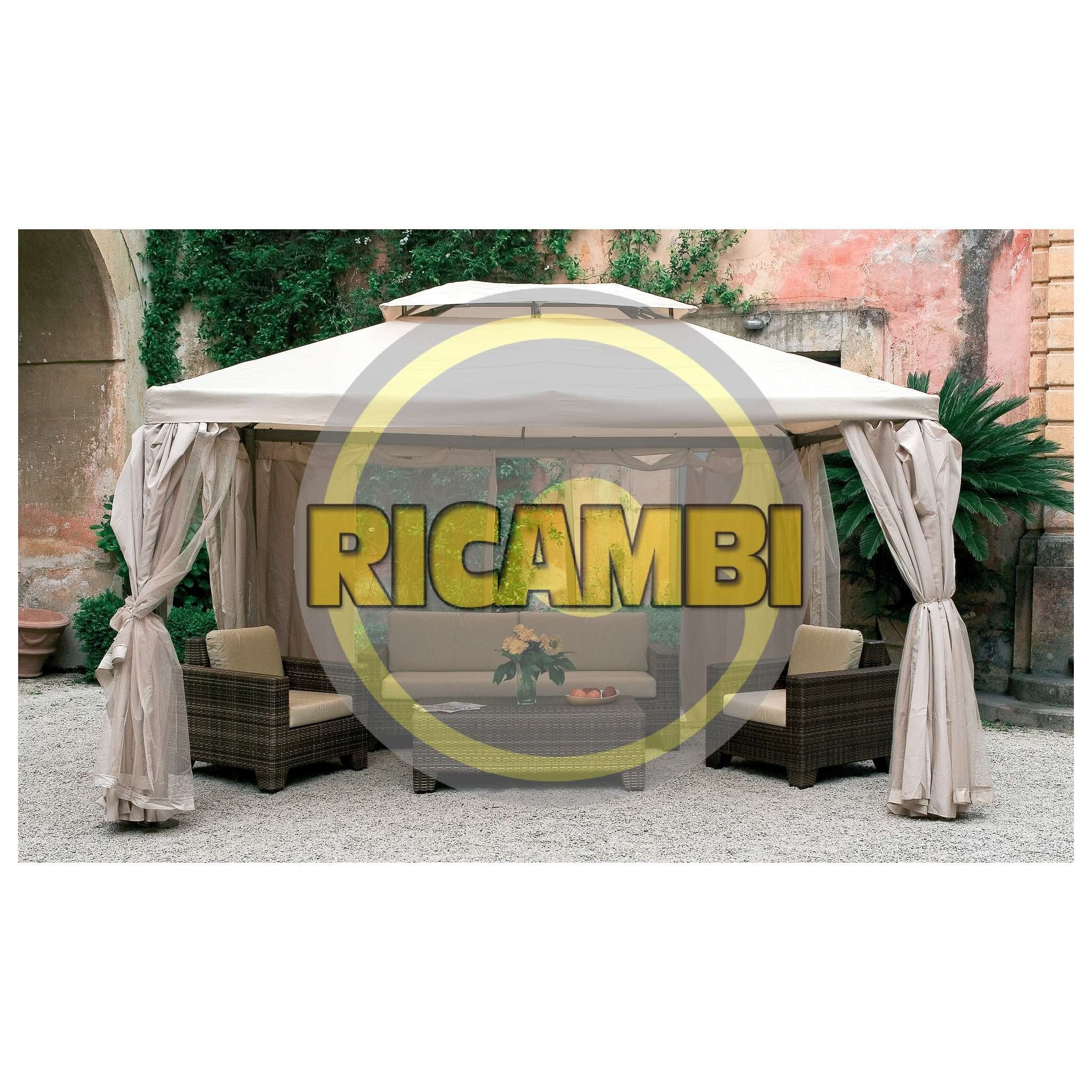 Set 4 Teli Moschiera Per Gazebo Sahara 4X4 M