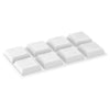 Paracolpo Adesivo Inofix 16X16 Mm 8 Pz Bianco - 20 Cf