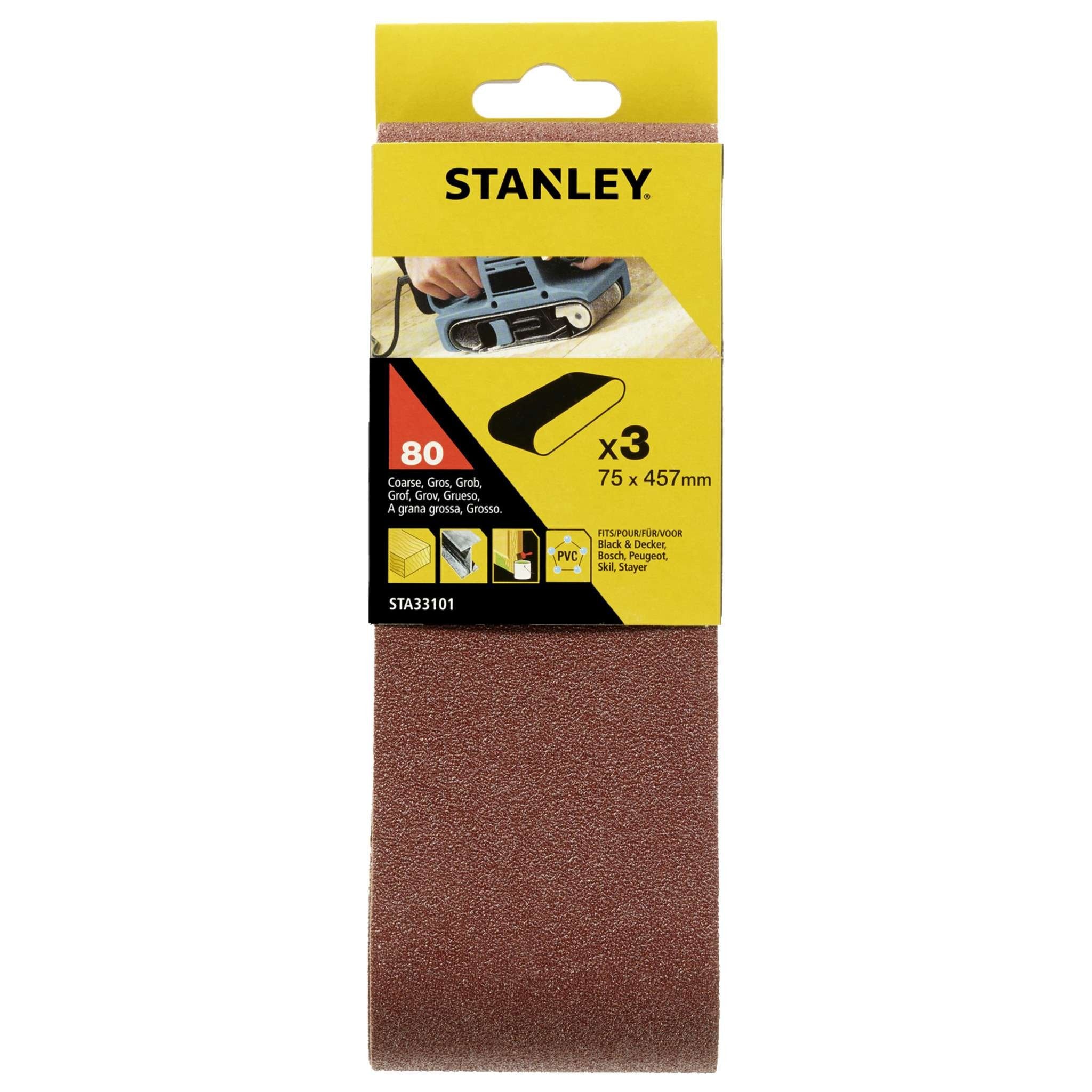 Piranha Stanley Sta33101 (X33101) 3 Nastri 75X457 Gr.80
