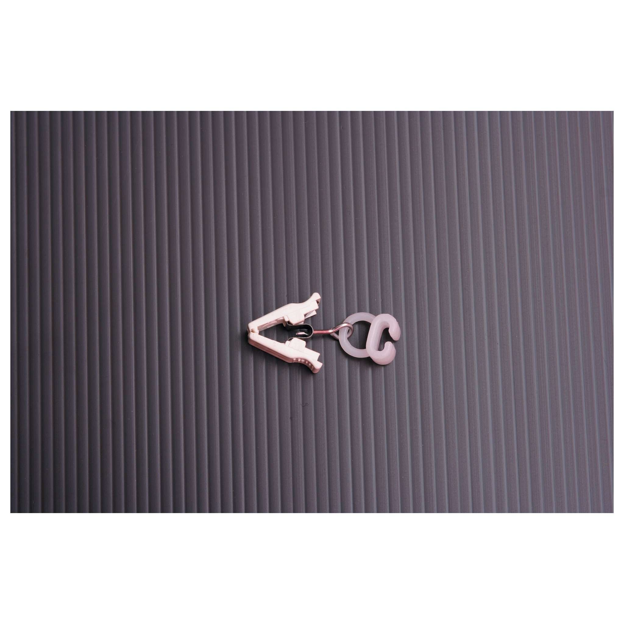 Scivolante Per Tenda Con Pinzetta Girevole Art. 33 - 250 Pz