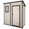 Casetta Keter Manor Pent Effetto Legno Beige Cm. 183X111X200H