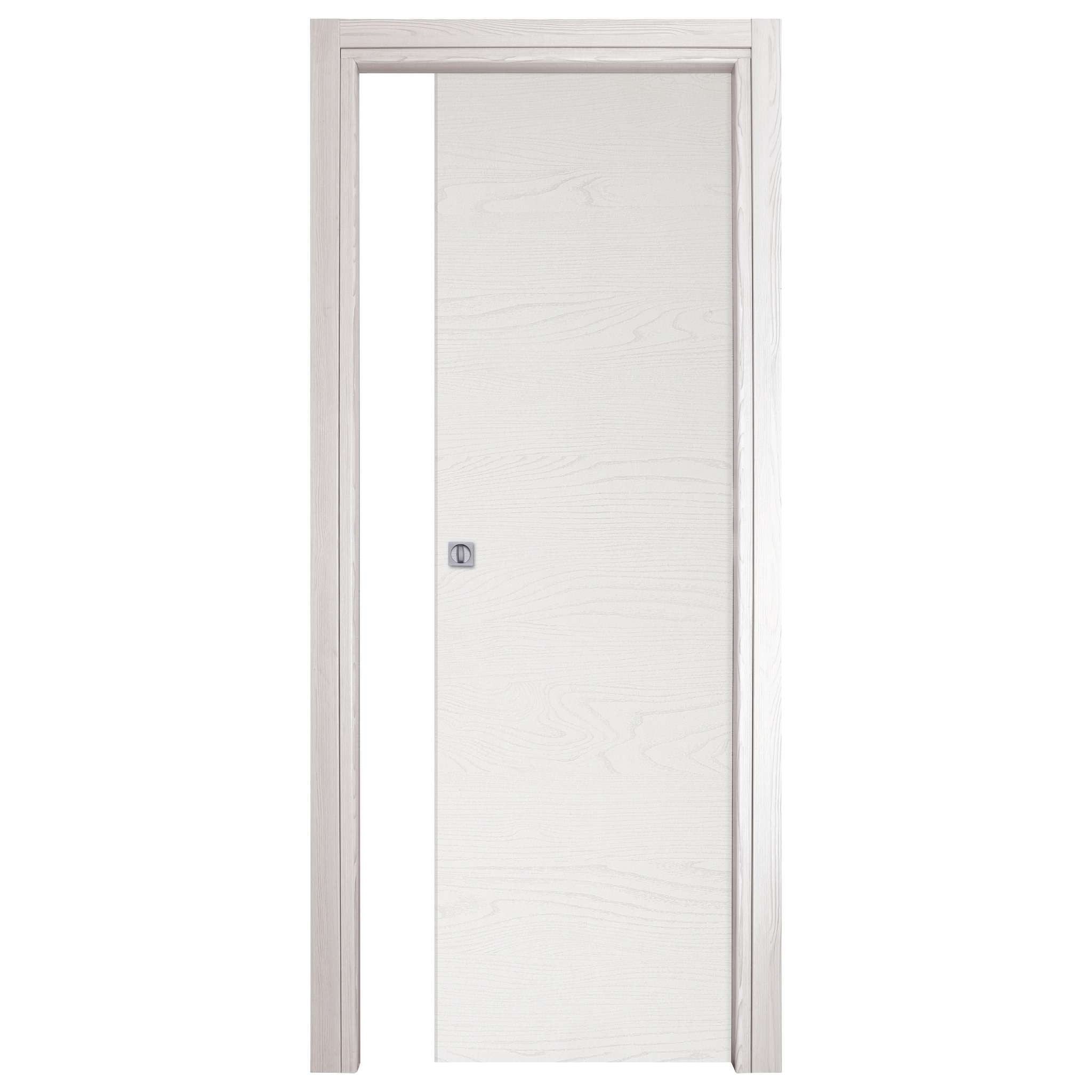 Porta Microtec 210X90 Scorrev. Frassino Bianco