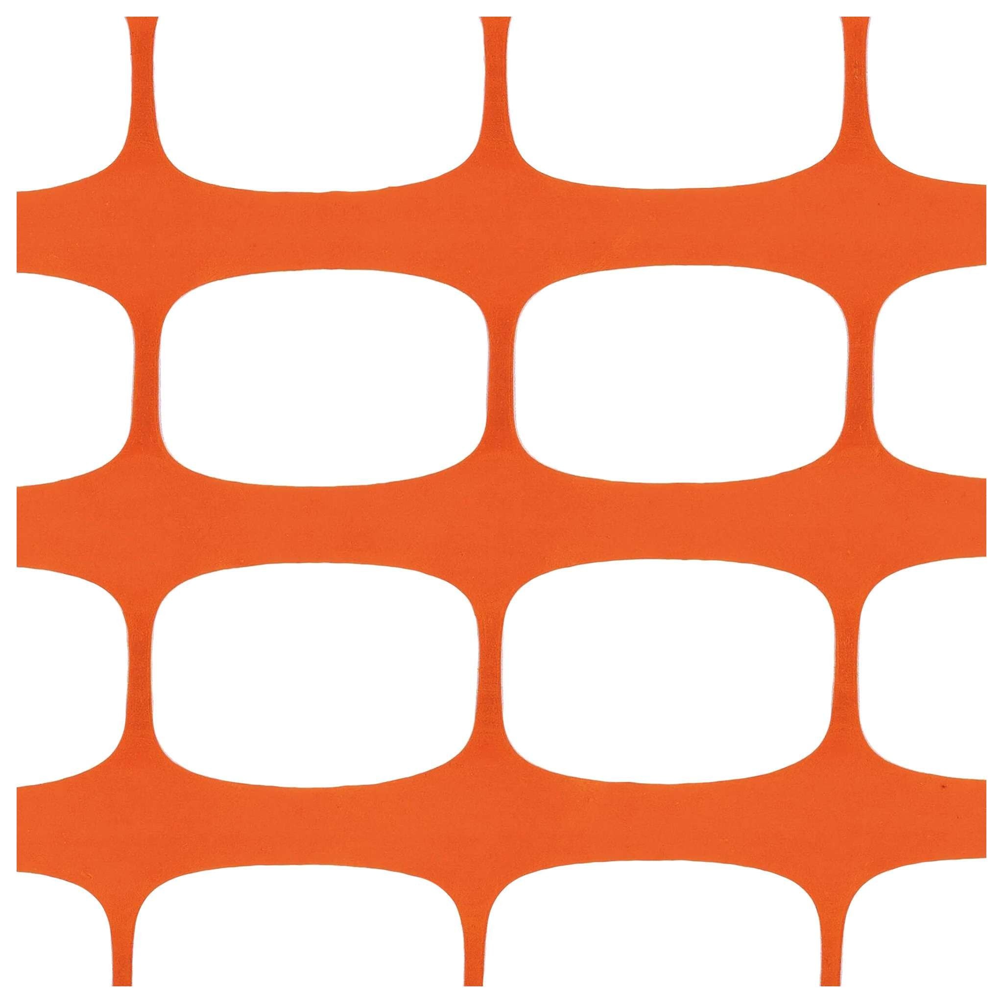 Rete Da Cantiere H 1,0X50 M 100 Gr/M2 Arancio