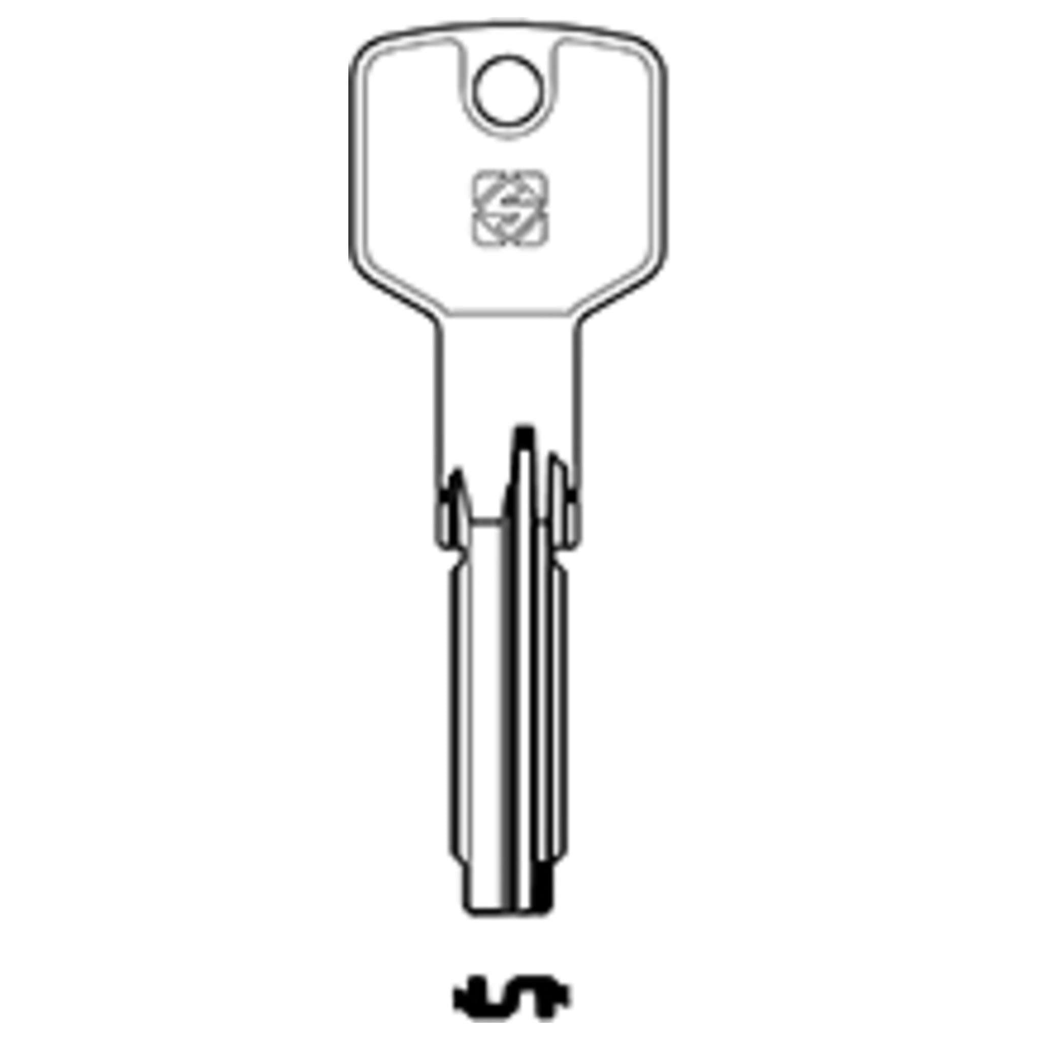 Chiavi Silca Punzonate Cs176 Olc (W63) - 5 Pz