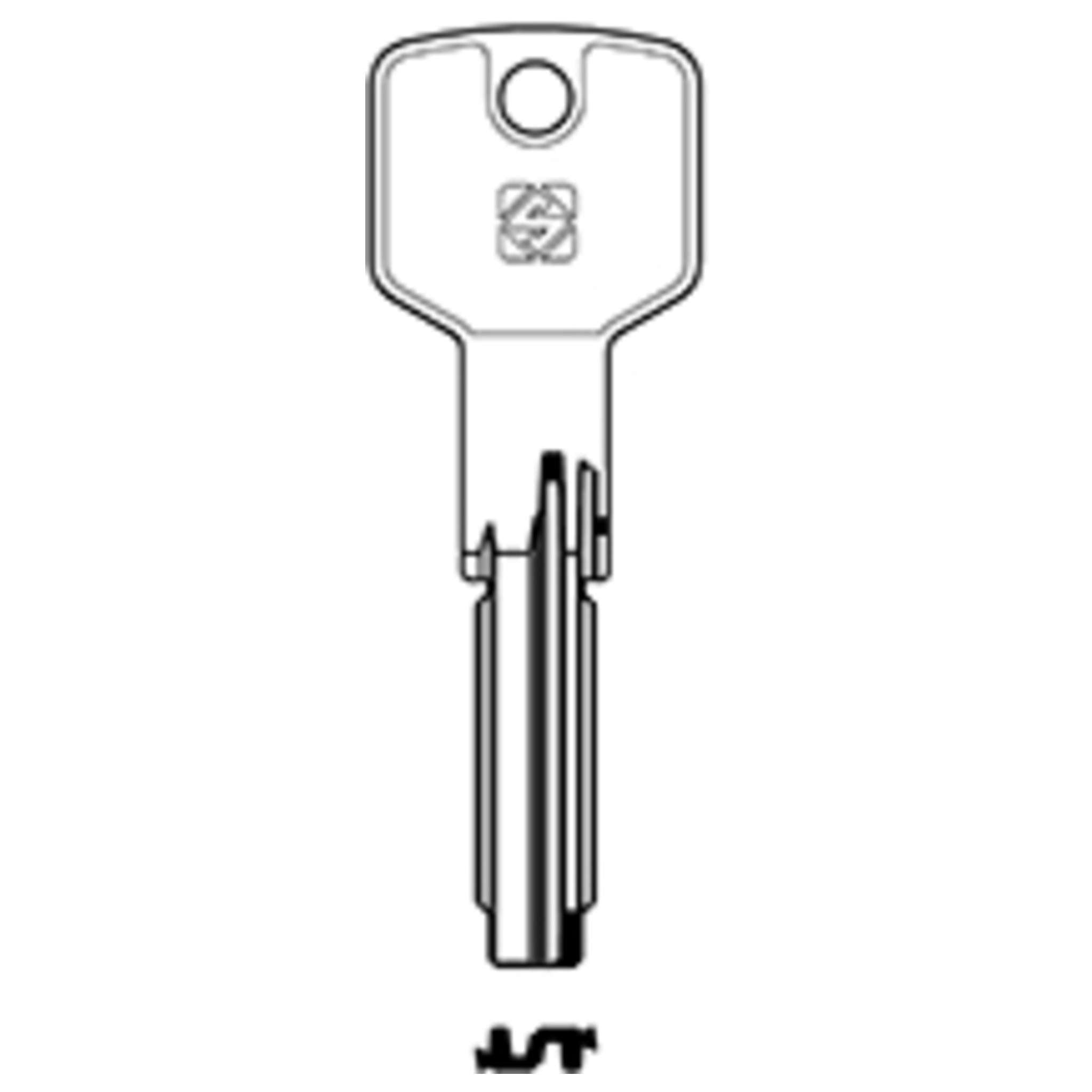 Chiavi Silca Punzonate Cs180 Olc (W75-32-33) - 5 Pz