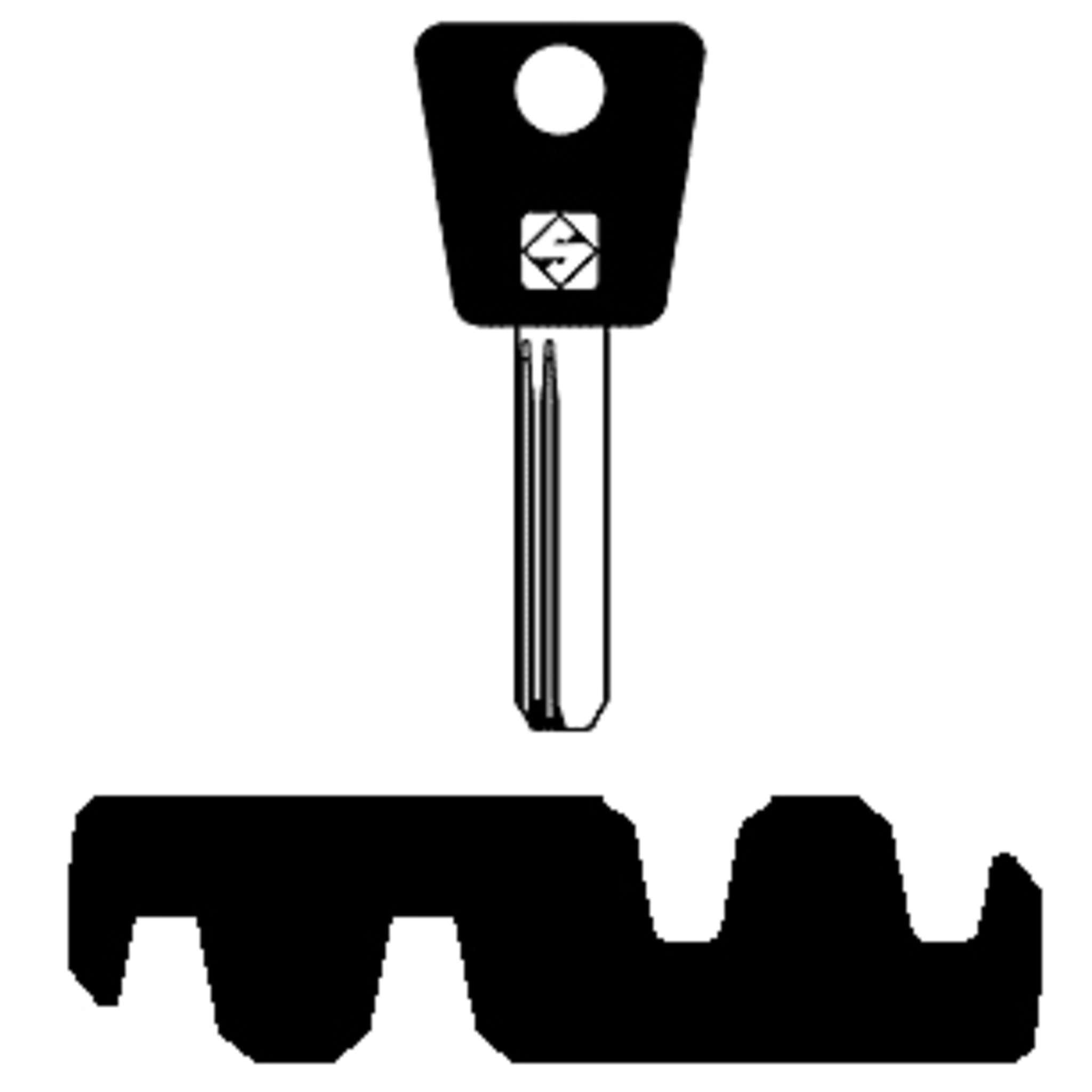 Chiavi Silca Punzonate Mtk13Rap Olc (77) - 5 Pz