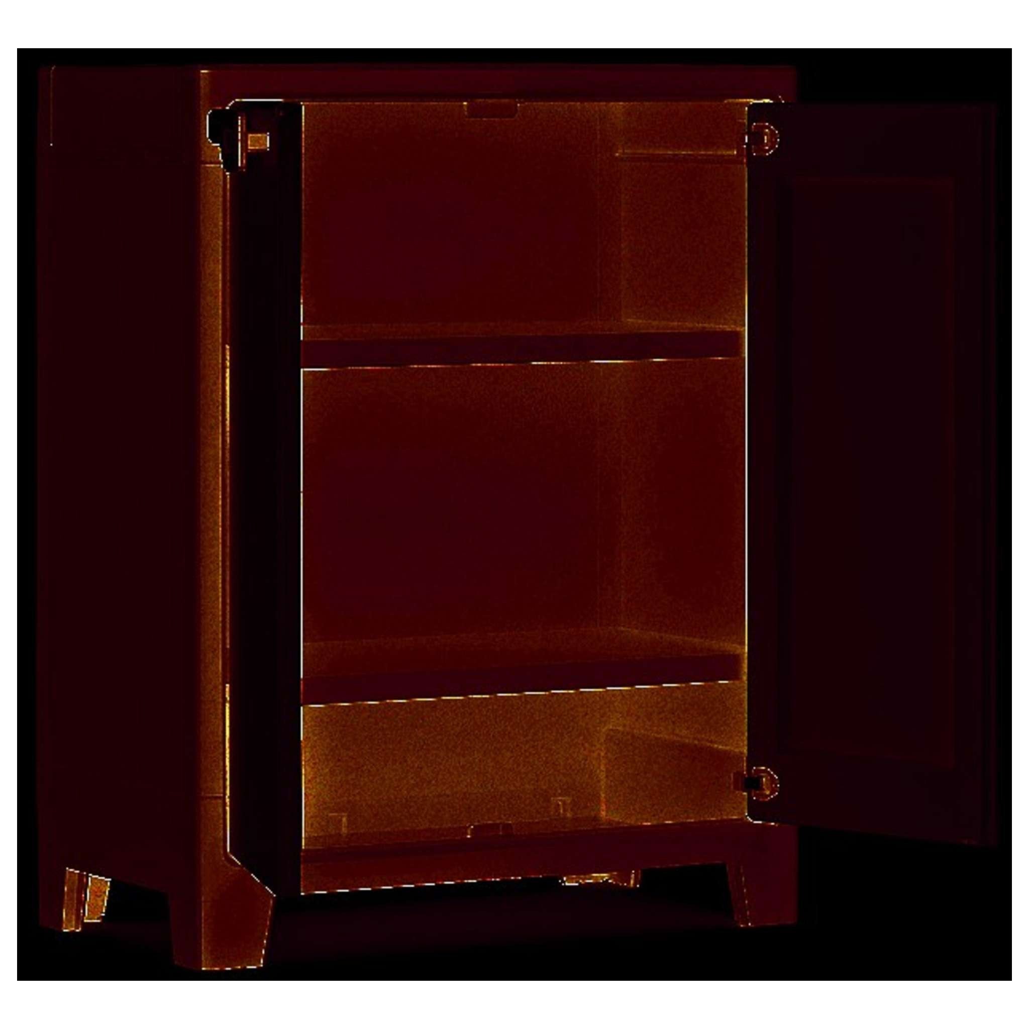 Keter Armadio Basso Titan Xl Cm. 80X44X100 H Col. Antracite/Grigio