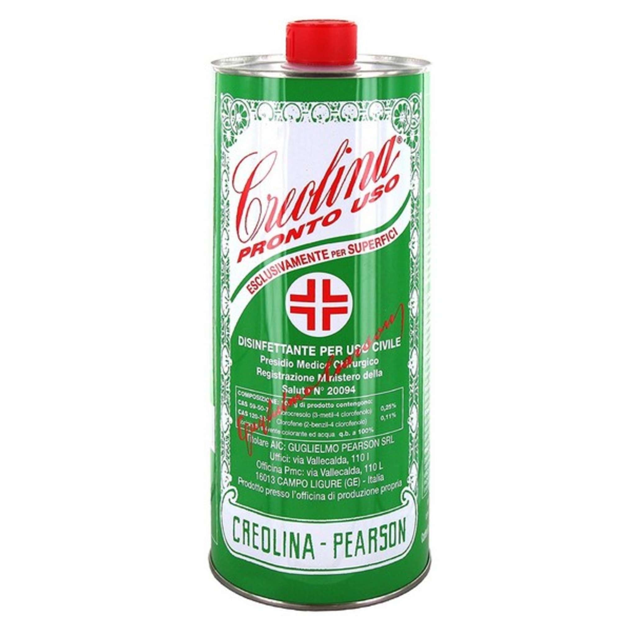 Creolina Pronto Uso Pearson Lt .1 - 12 Pz