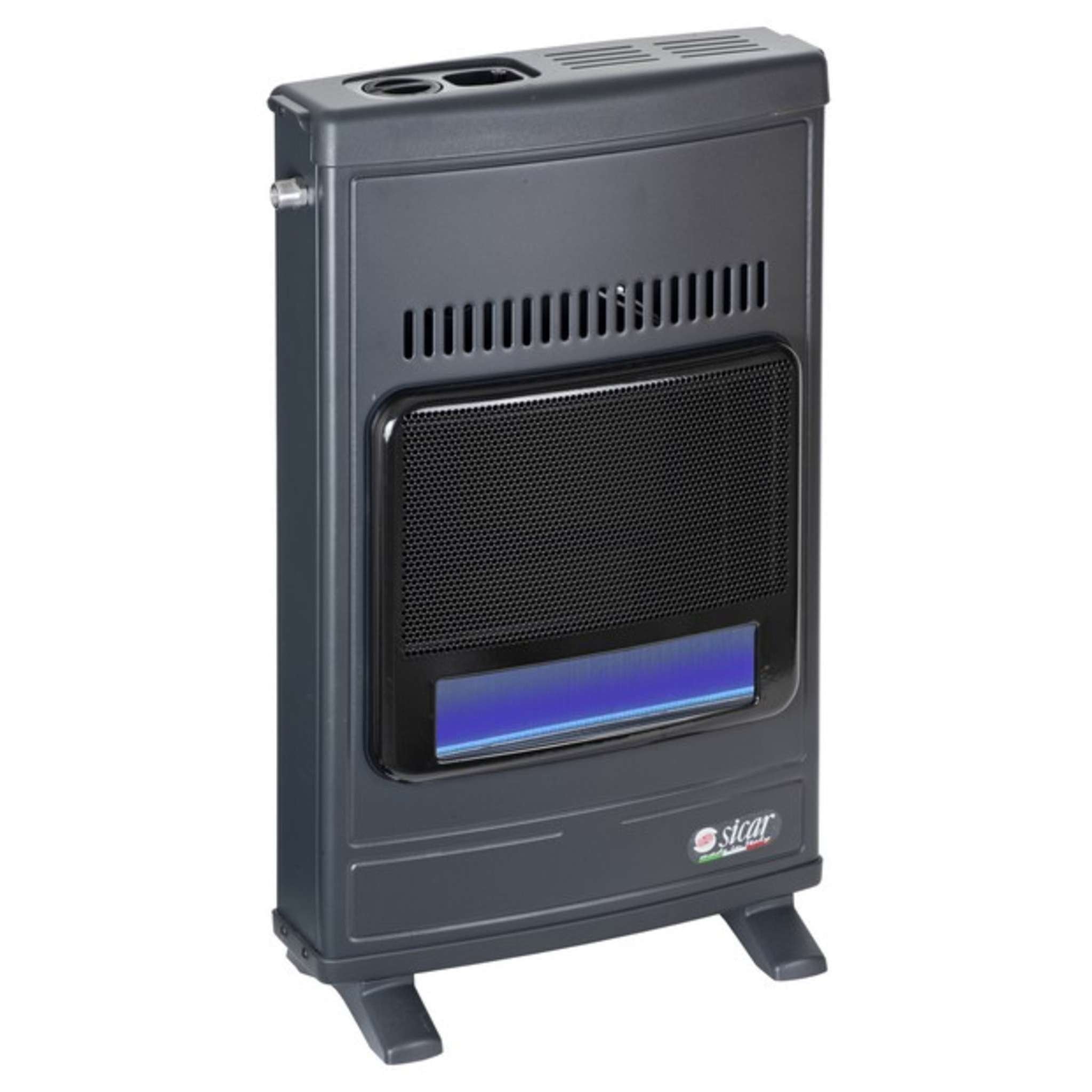 Sicar Stufa Blue-Flame Metano A Parete 4.100 W Col. Grigio
