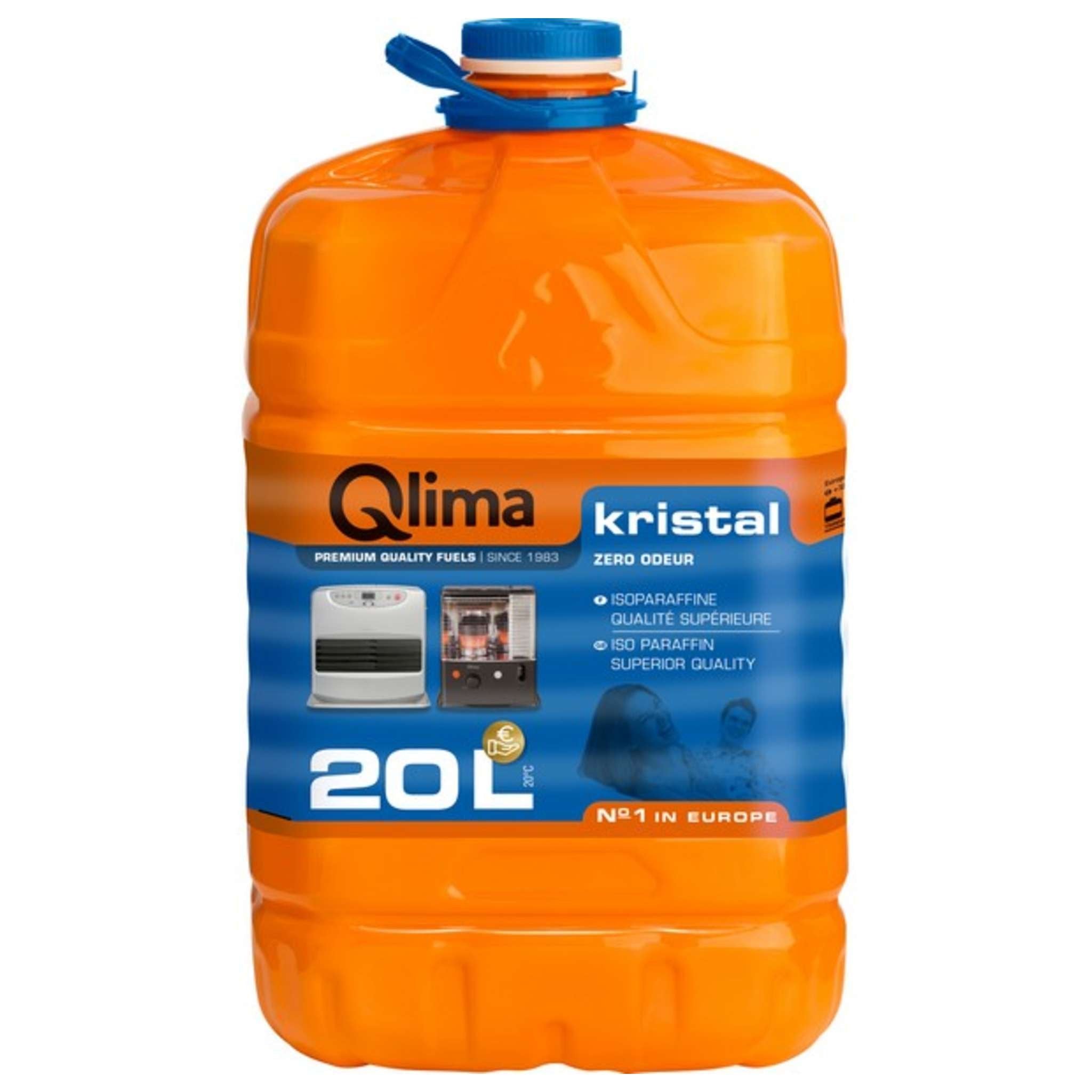 Qlima Combustibile Per Stufe Kristal Lt. 20