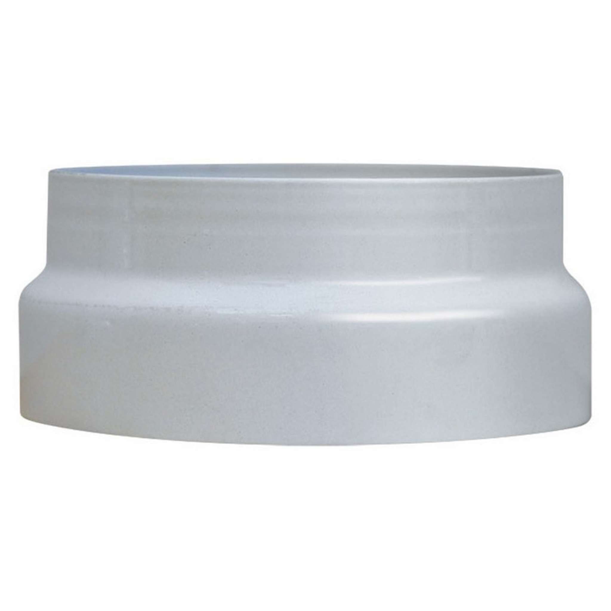 Save Riduzione Per Stufa A Legna Porcellanato Classic Col. Bianco Ø Cm. 14X12