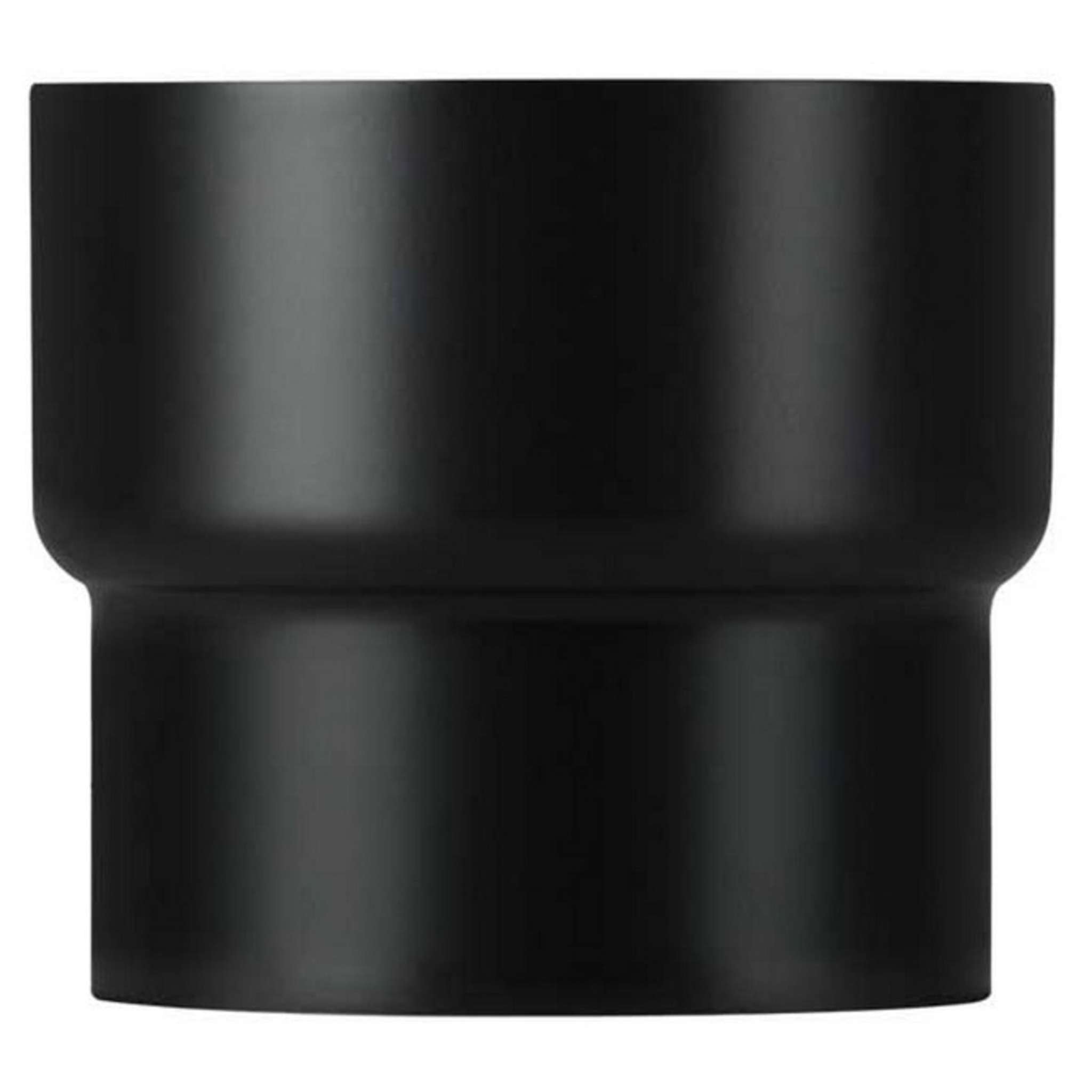 Save Riduzione Stufa A Legna Porcellanato Plus Light Col. Nero Opaco Ø Cm. 15X13 - 2 Pz