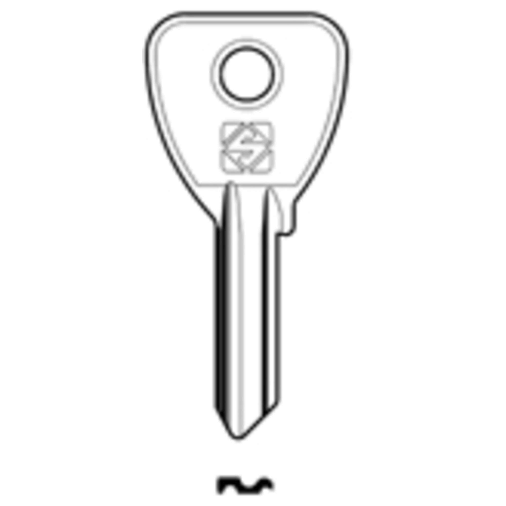 Chiavi Silca Color Slim Oc074Sl Olc - 20 Pz