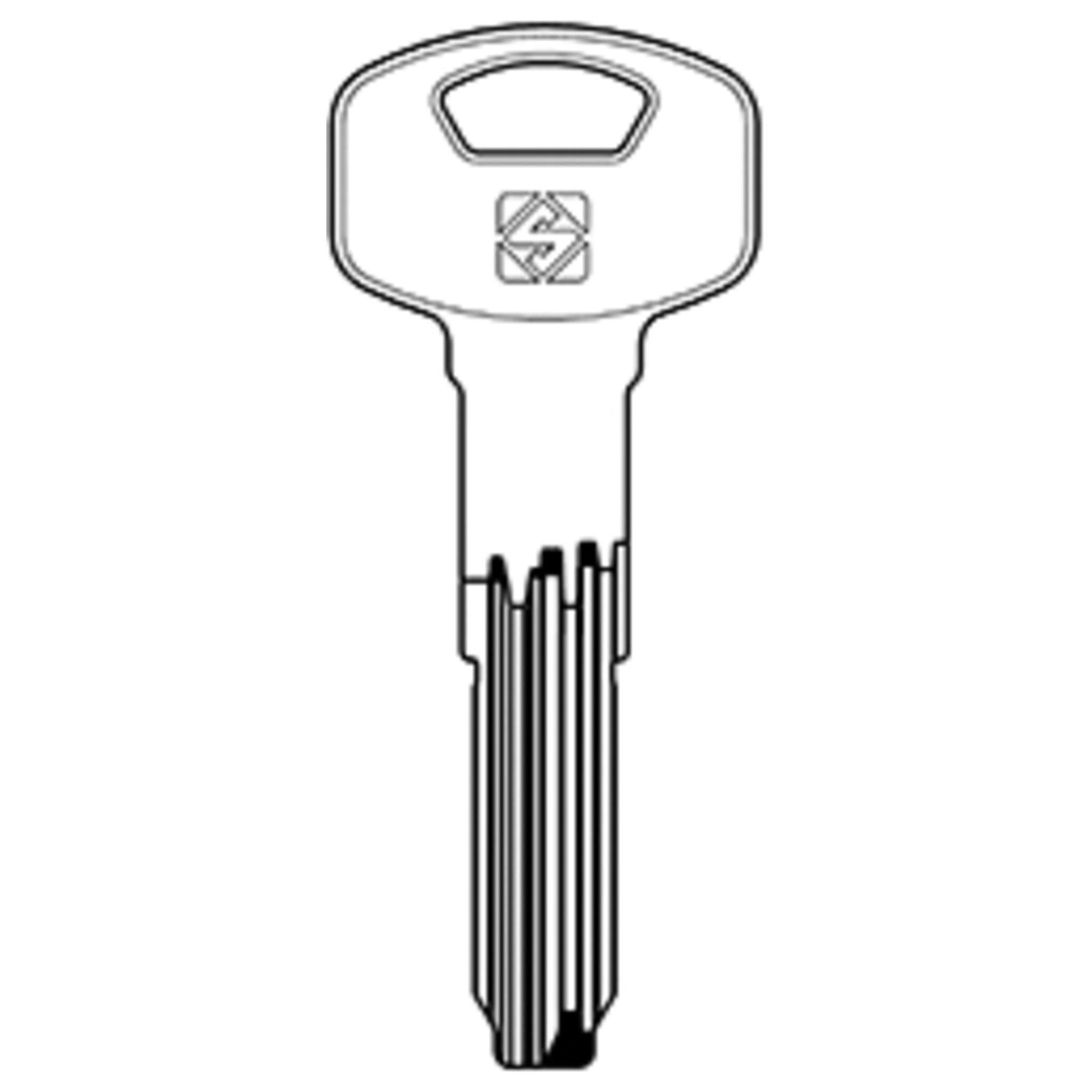 Chiavi Silca Punzonate Ya115Smd Olc - 5 Pz