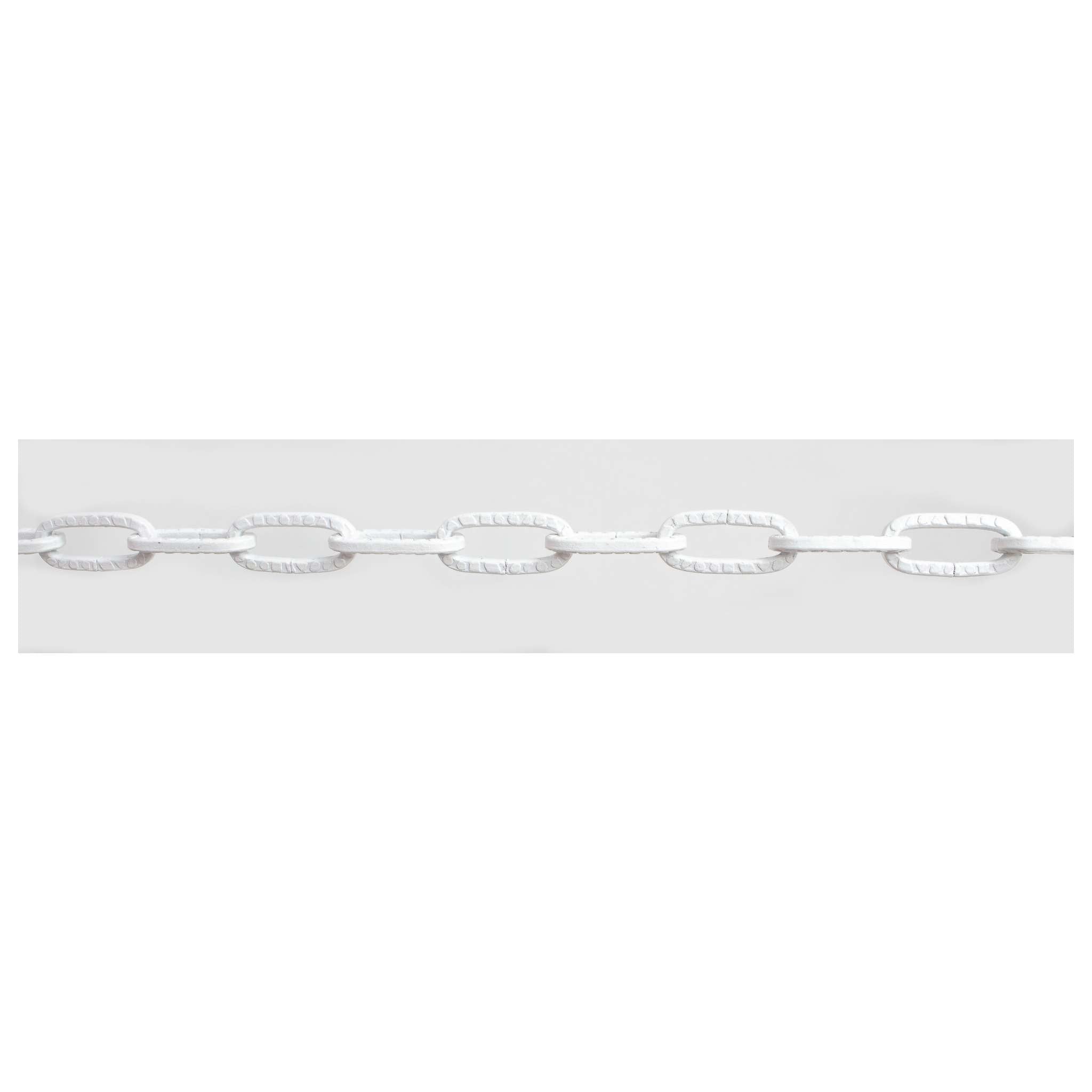 Catena Quadrata Rullata 2Mmx2,5M Bianco