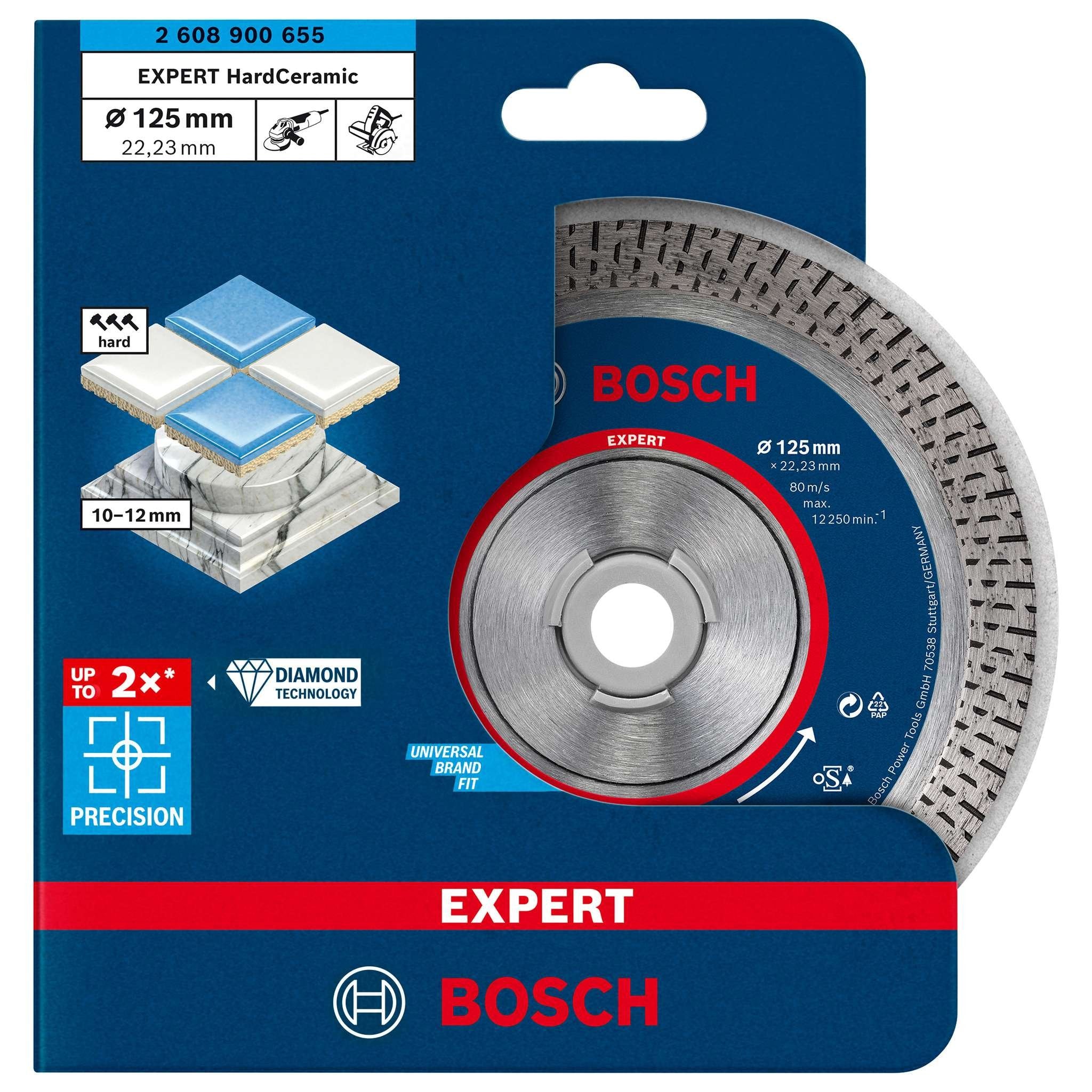 Bosch-A Disco Diamantato Expert Ceramica D 125 Mm