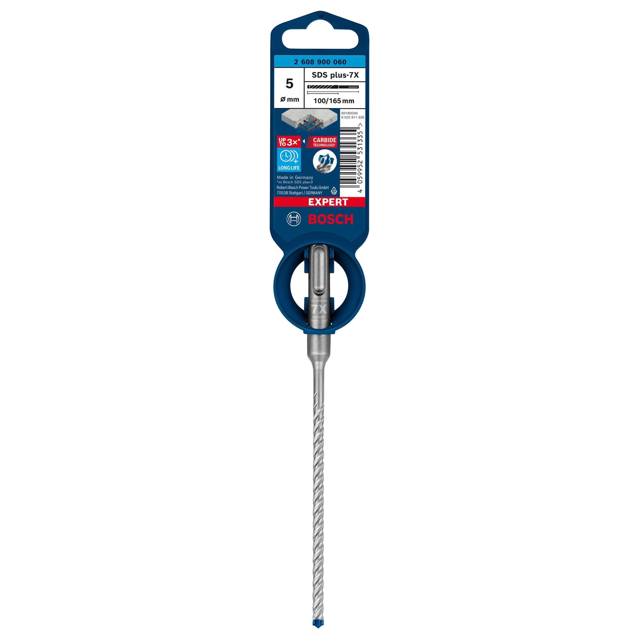 Bosch-A Punta Sds Plus-7X Expert 5X100/165 Mm