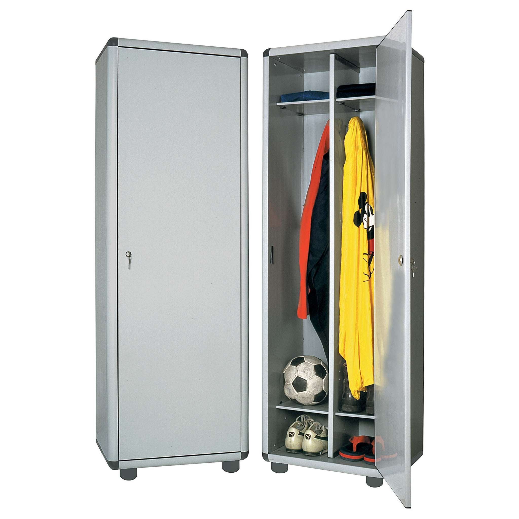 Armadio Sporco Pulito Resina 1 Anta 175X59X39 Kit