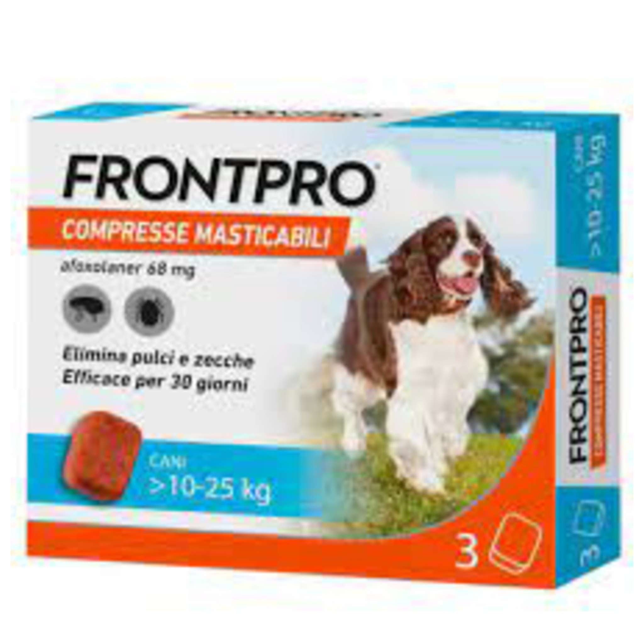 Frontpro Compressa Masticabile Cani 10-25 Kg 3 Pz