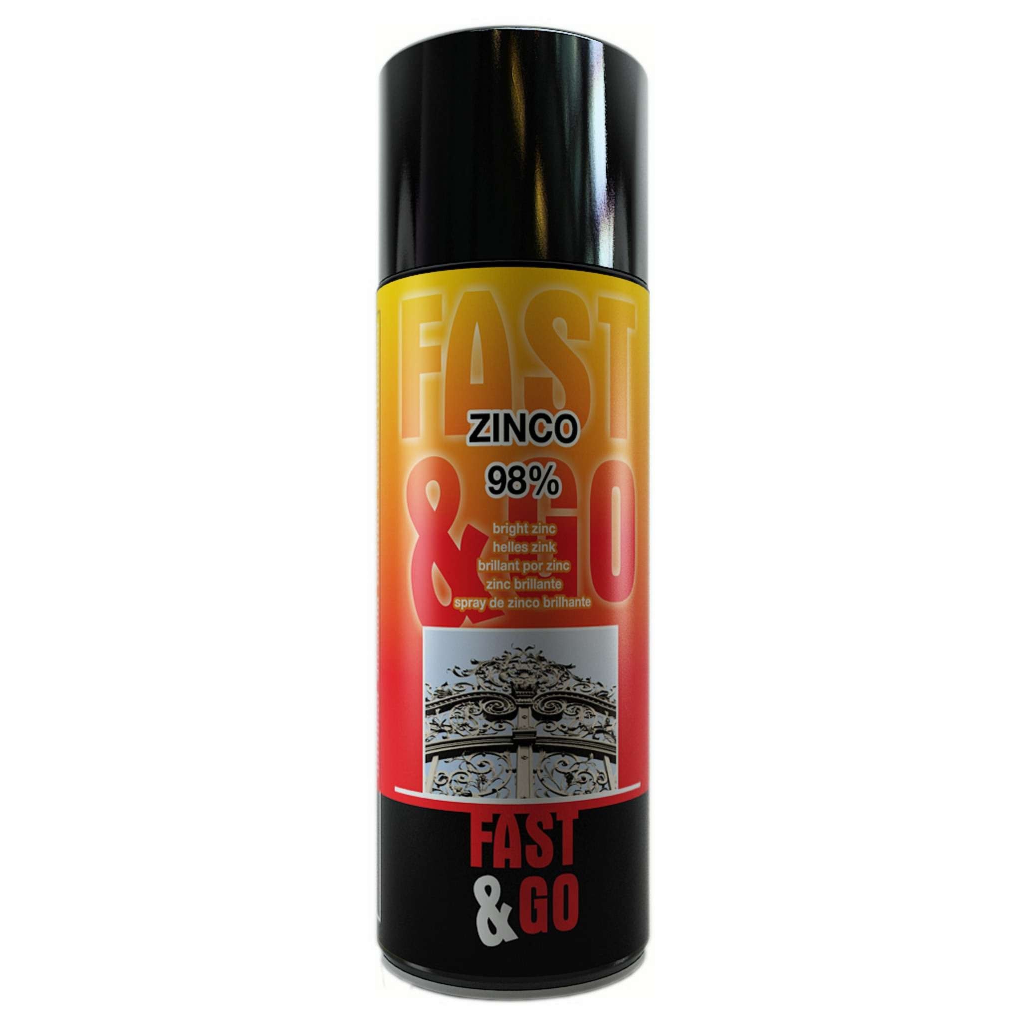 Fastgo Zinco 98 400 Ml - 12 Pz