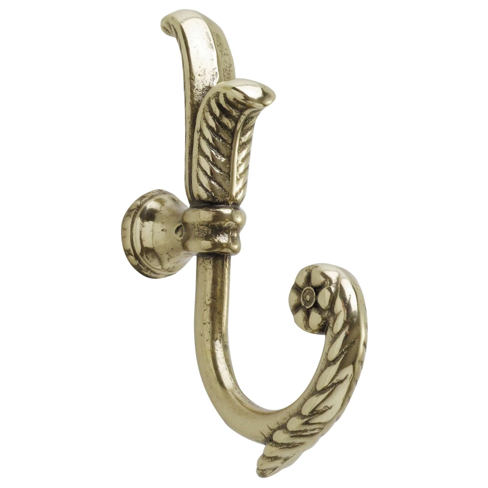 Fermatenda Gancio Tulipano Oro Lucido 2 Pz - 6 Bl