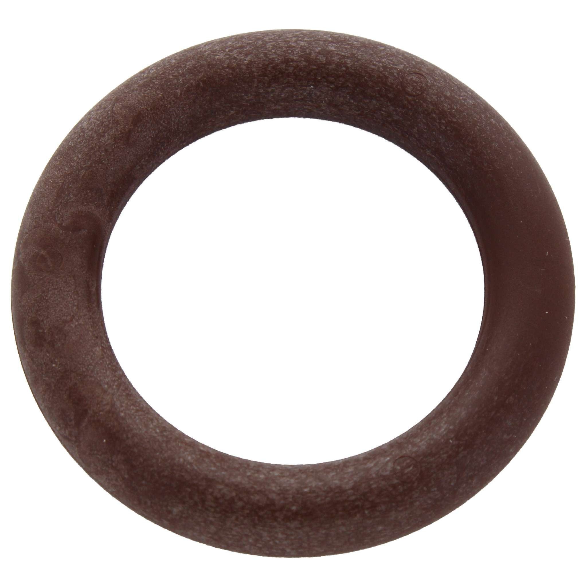 Anello Bastone Tenda Plastica Noce 10 Pz - 5 Bs