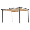 Pergola In Alluminio Con Telo Retrattile 3X4 M 2018