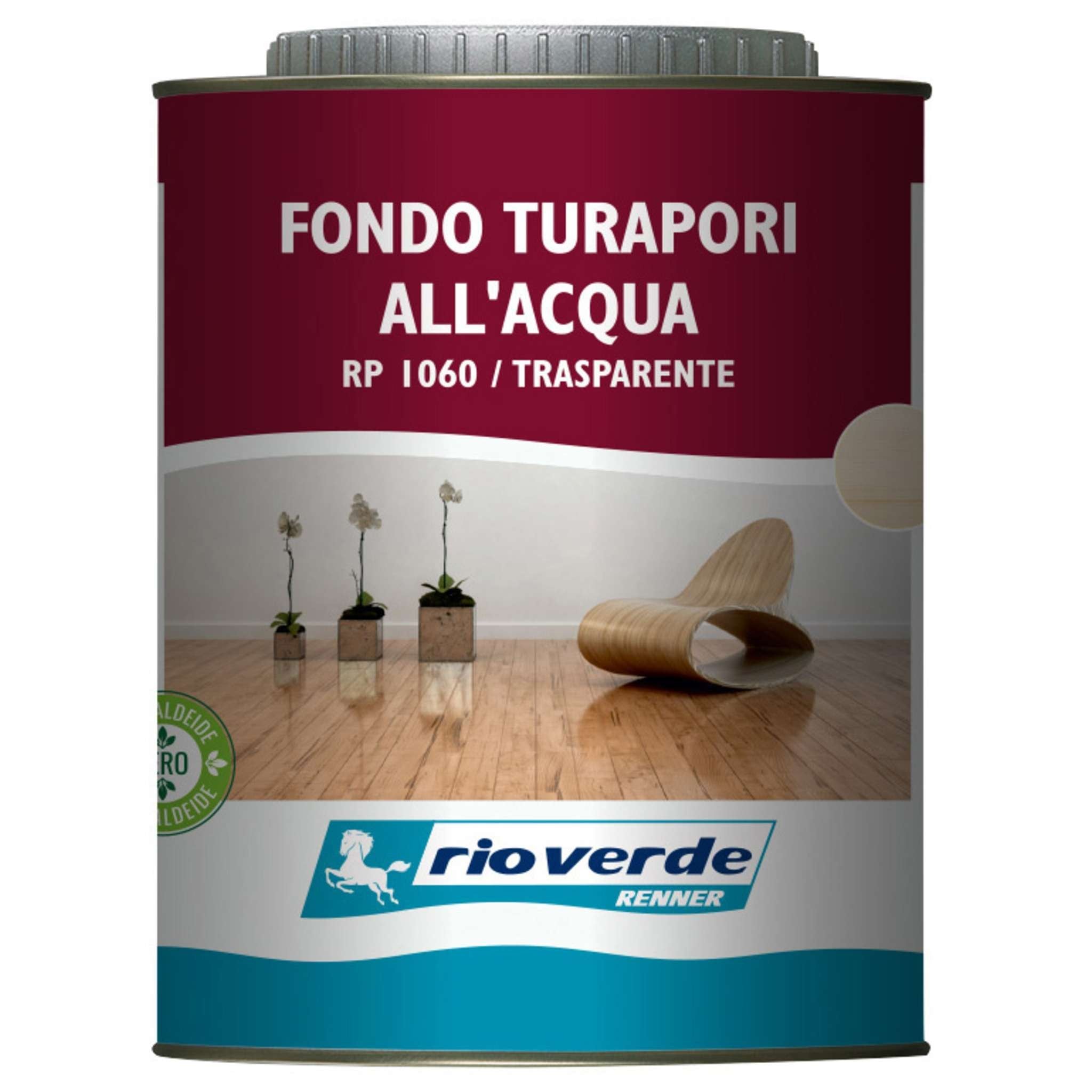 Rioverde Rp 1060 Primer Per Parquet 0,750 L Traspar - 6 Pz