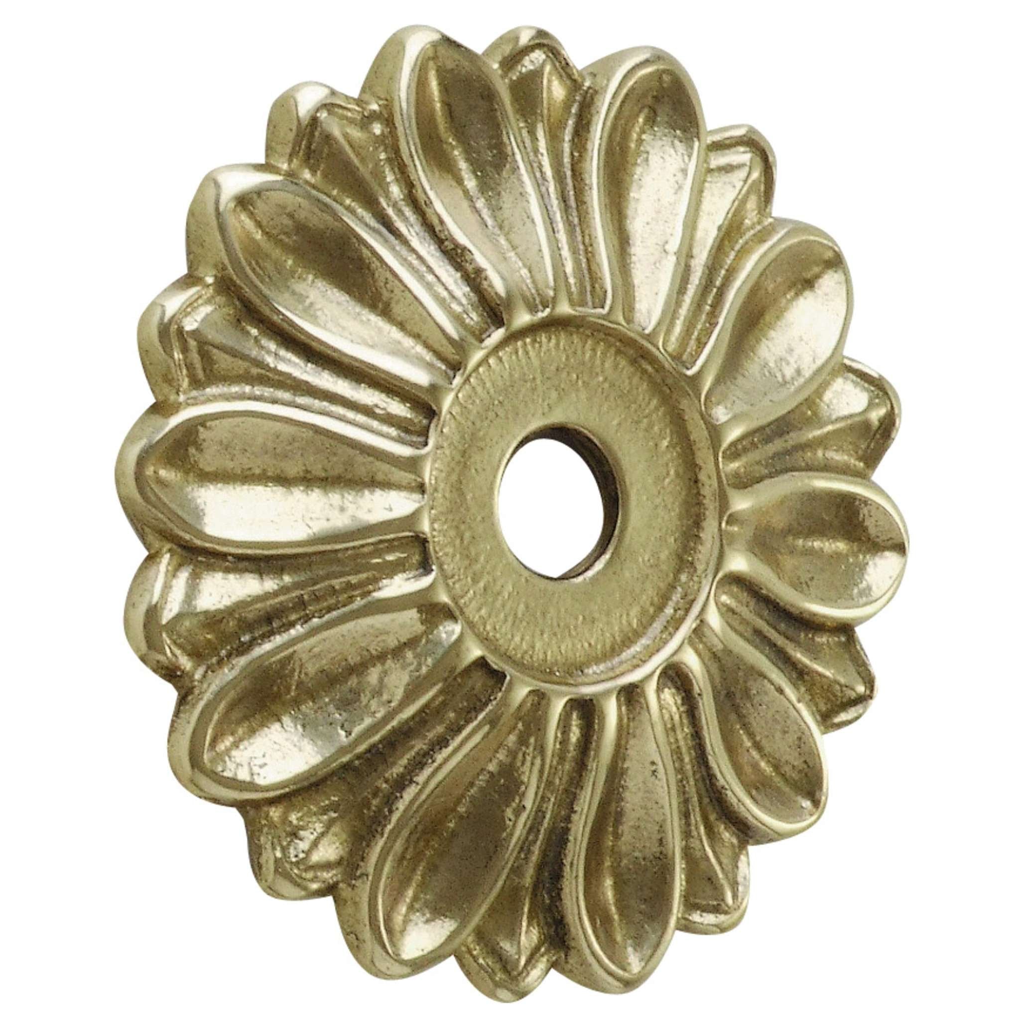 Rosetta Per Fermatenda Gancio Tulipano Oro L. 2 Pz - 6 Bl